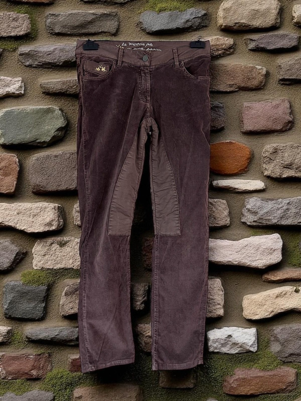La Martina La Martina brown corduroy pants size 27 Size 27" / US 4 / IT 40 - 1 Thumbnail