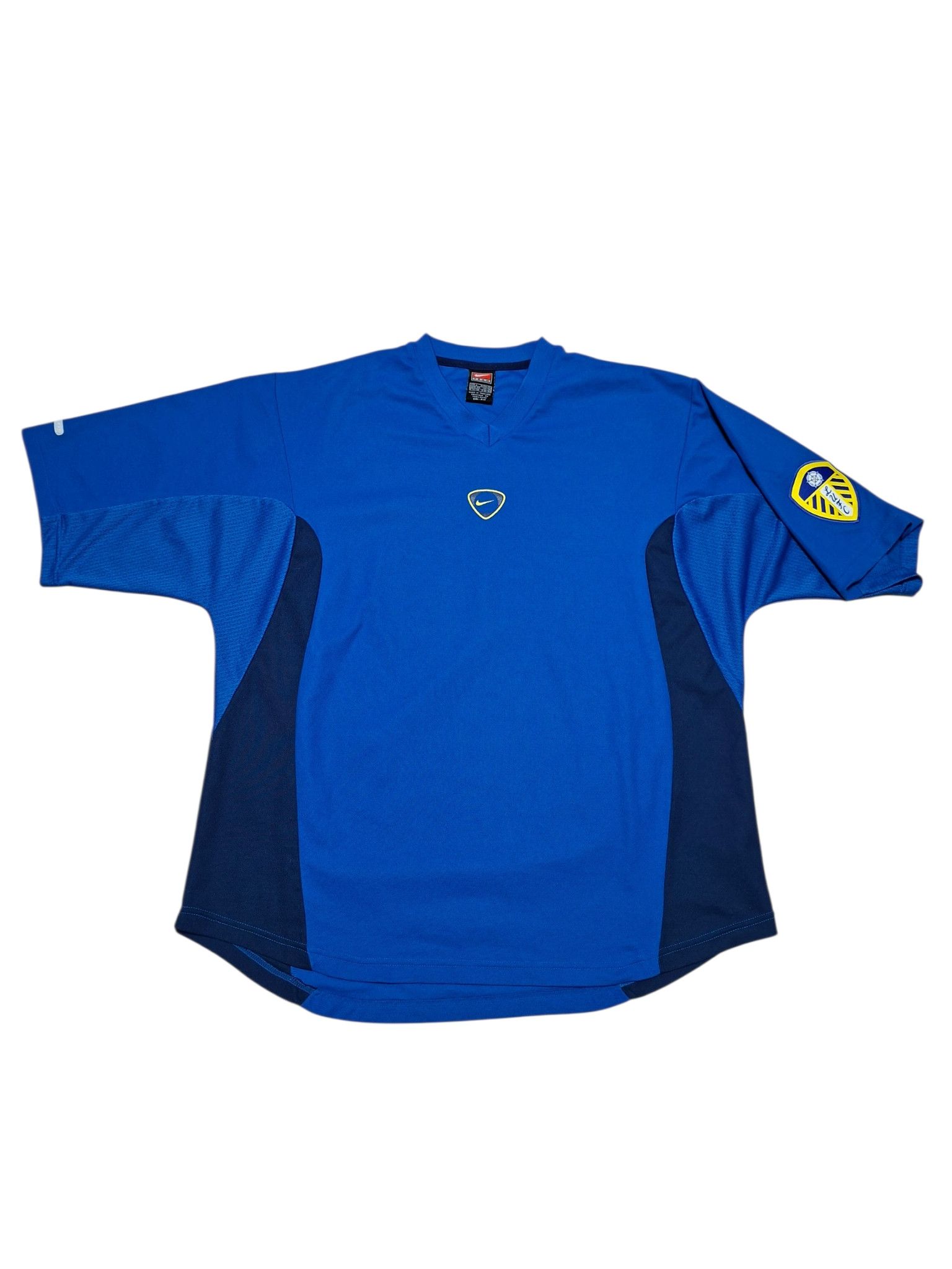 Nike LEEDS UNITED NIKE VINTAGE 2000 SOCCER TRAINING JERSEY TEE Size US L / EU 52-54 / 3 - 1 Thumbnail