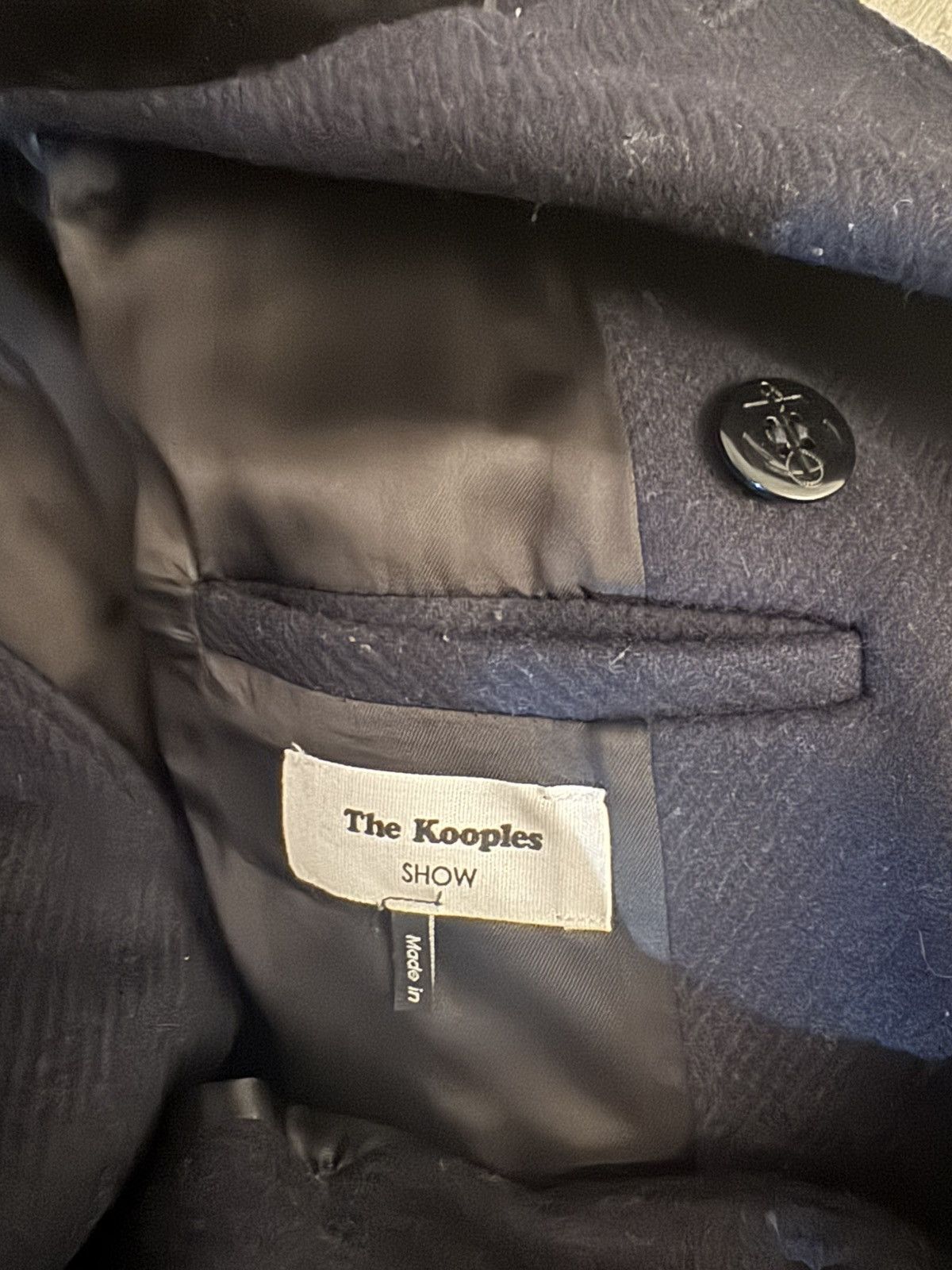 The Kooples The Kooples Navy Peacoat Size US XS / EU 42 / 0 - 6 Thumbnail