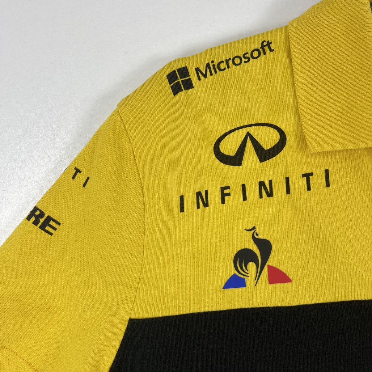 Formula 1 Vintage Le Coq Sportif Renault Infinity Racing F1 Polo Shirt Size US S / EU 44-46 / 1 - 6 Thumbnail