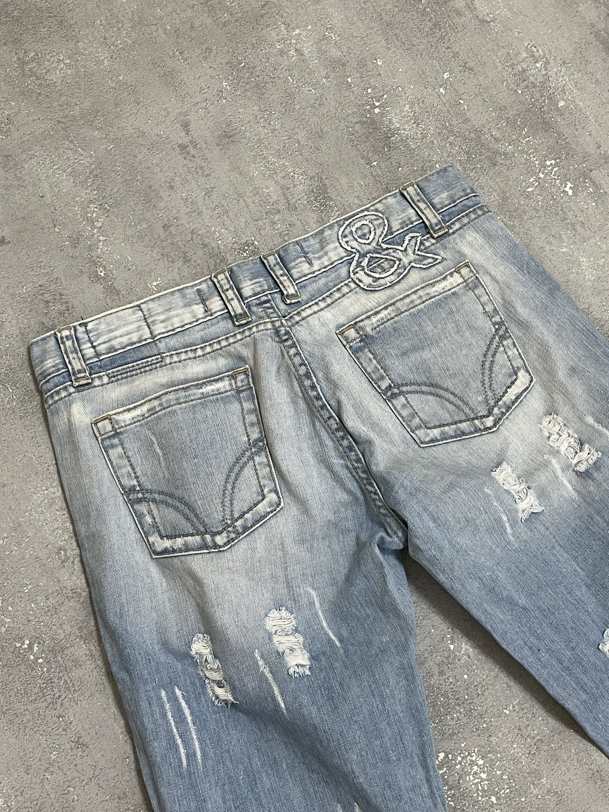 Dolce & Gabbana Vintage Dolce&Gabbana Y2K Archive Distressed Denim Jeans Size 30" / US 8 / IT 44 - 7 Thumbnail