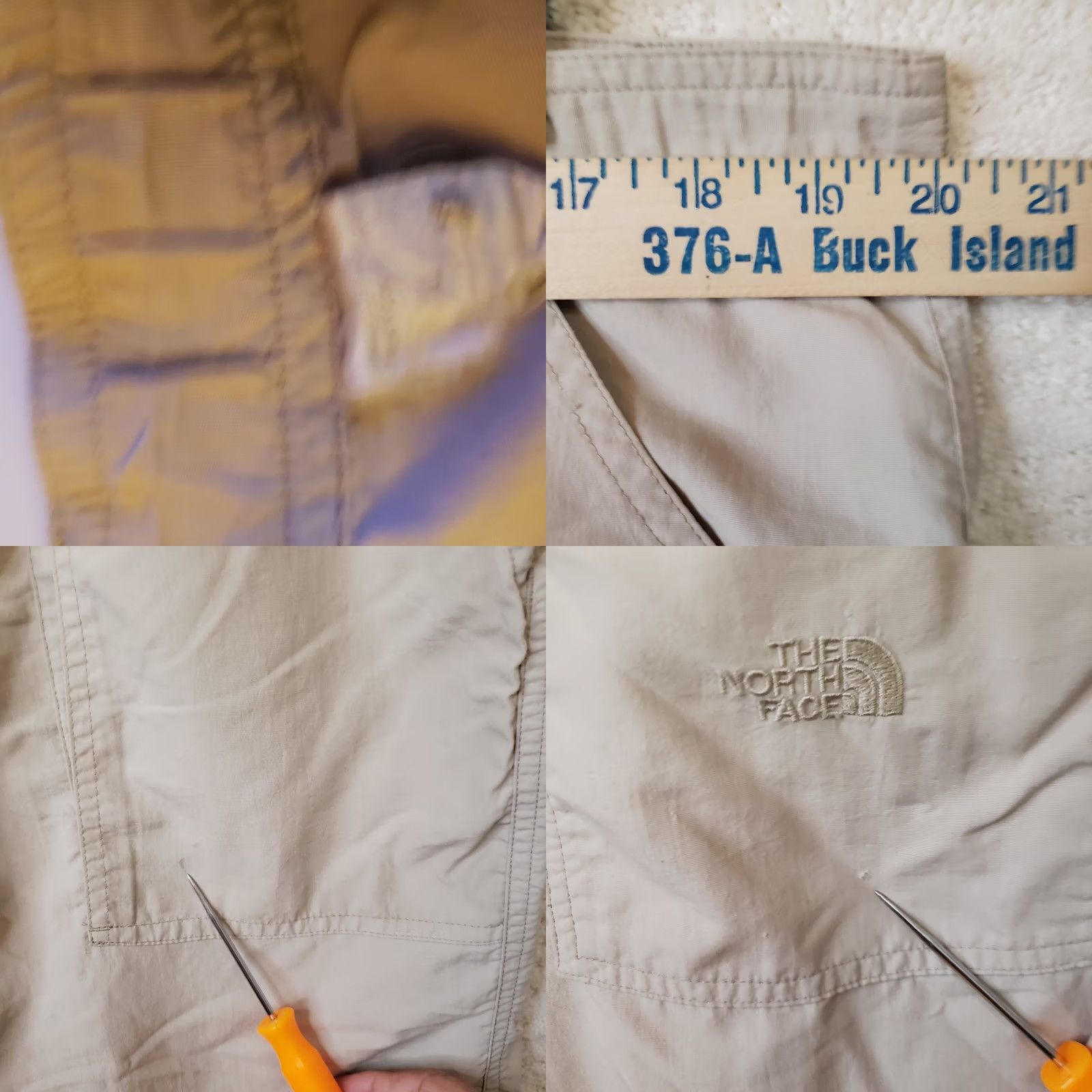 The North Face The North Face Sprag Shorts Men 38x9 Reg Cargo Pocket Beige Logo Stretch Chino Regular Size US 38 / EU 54 - 9 Thumbnail