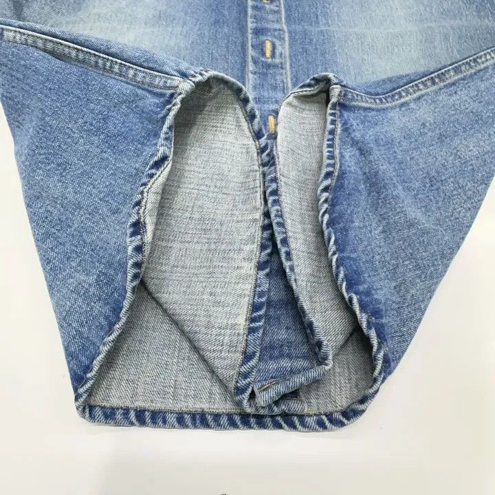 Saint Laurent Paris Saint Laurent Blue Denim Long Sleeve Shirt-2507 Size US XL / EU 56 / 4 - 6 Thumbnail