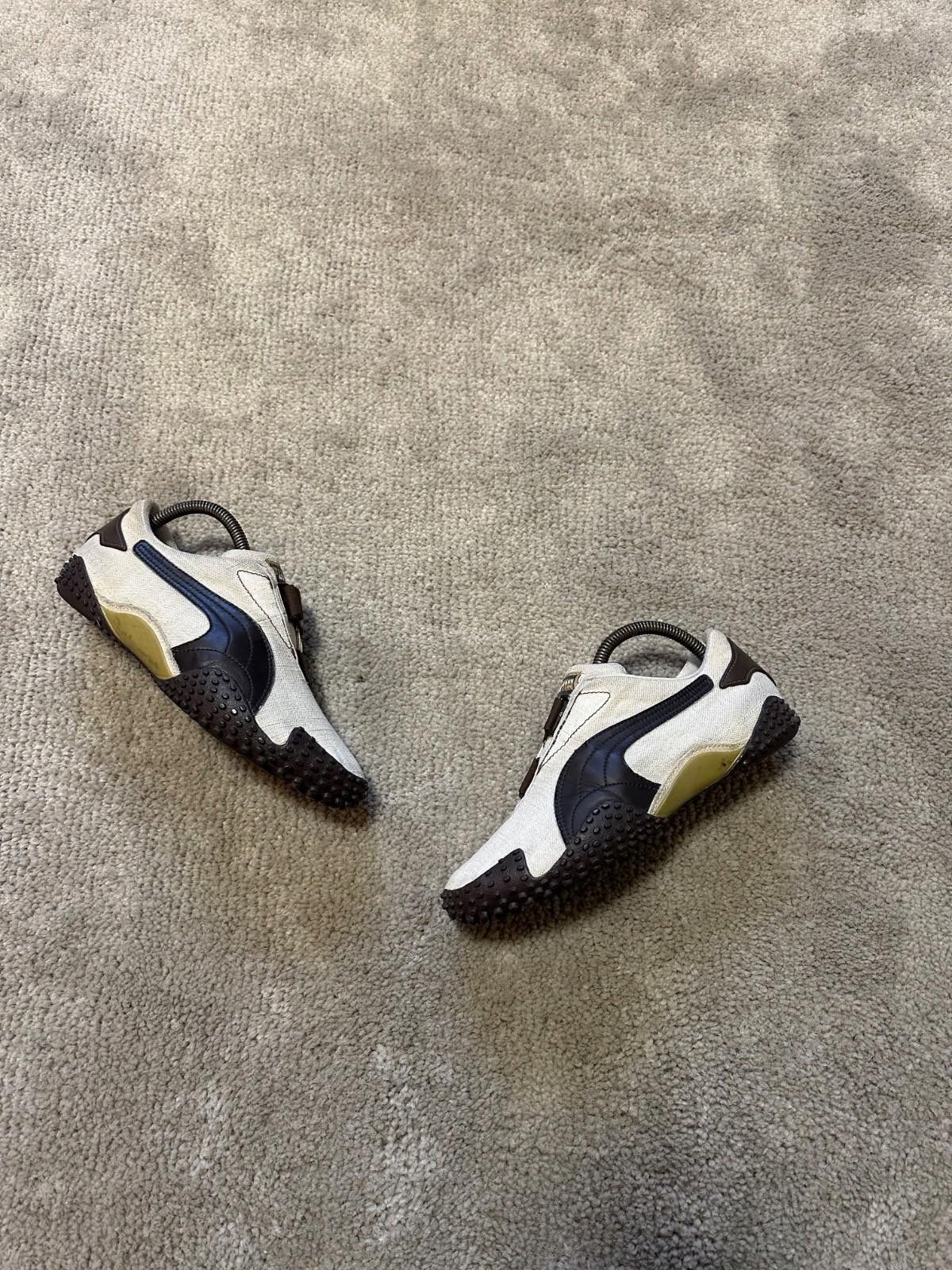 Puma Vintage Puma Mostro Leather White Black US 6 Eur 38 Size US 6 / EU 39 - 1 Thumbnail