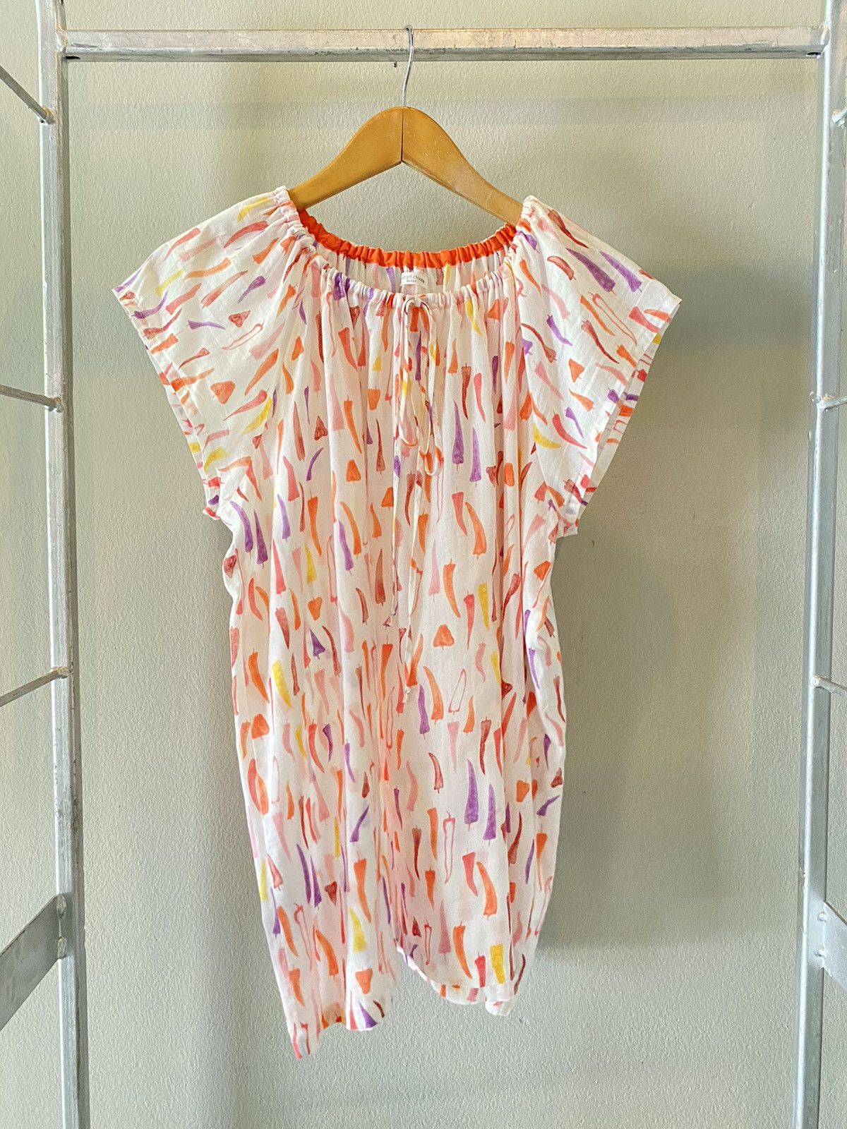 Tsumori Chisato Tsumori chisato SLEEP Bright Off-Shoulder Drawstring Top Size L / US 10 / IT 46 - 1 Thumbnail