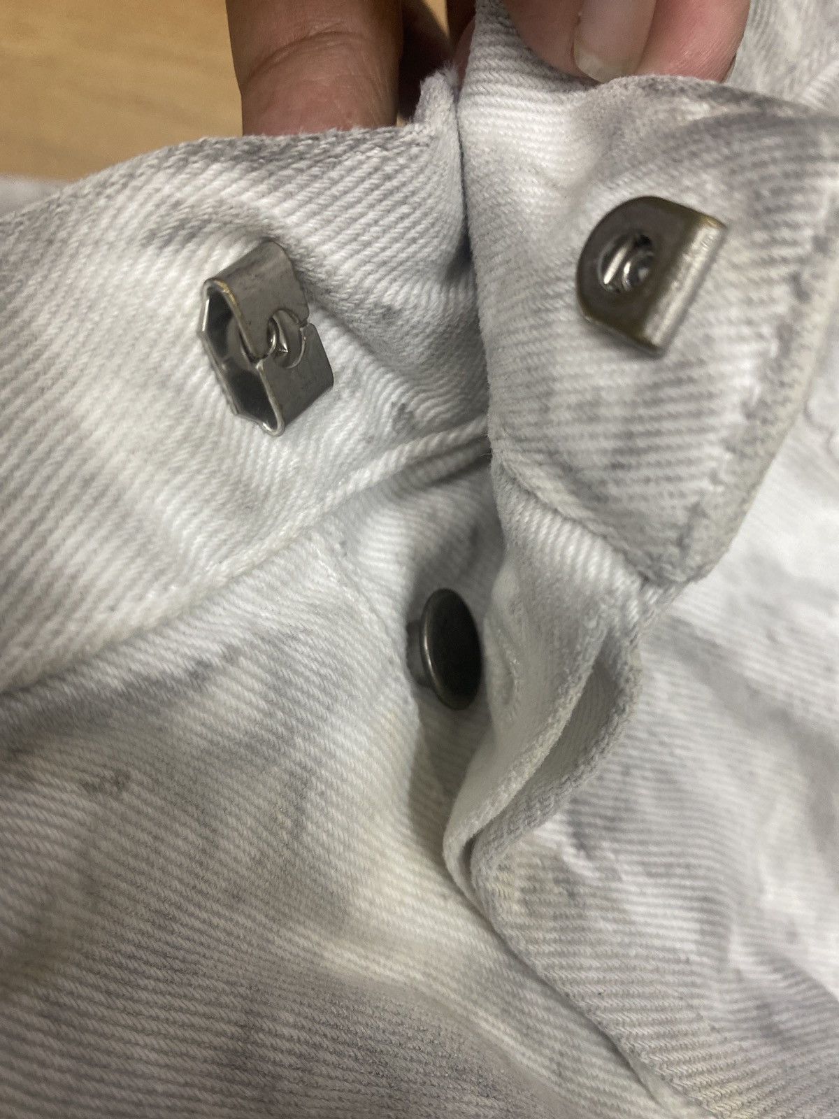 Dior RARE SS06 Dior Homme Dirty Snow Marble Denim Size US 28 / EU 44 - 12 Thumbnail