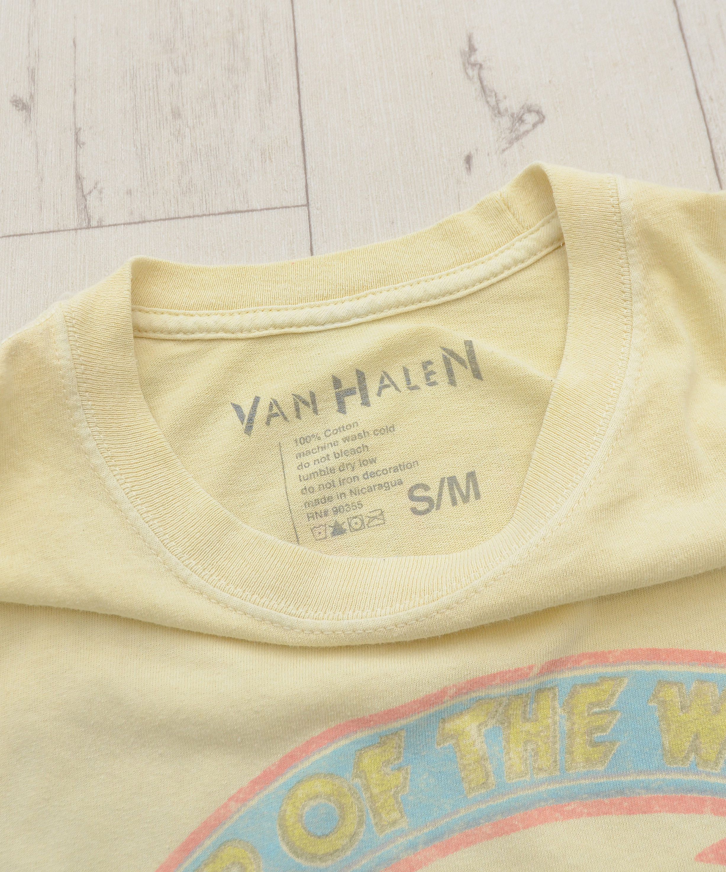 Other Van Halen Tour of the World 1984 Rock Tee XL Oversized Size US M / EU 48-50 / 2 - 6 Thumbnail