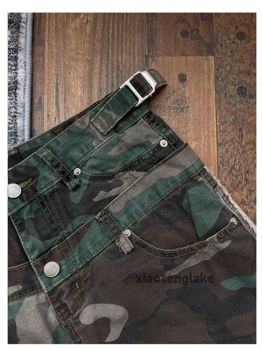 Vintage xtl washed faded loose baggy hiphop carpenter pants Size US 28 / EU 44 - 6 Thumbnail