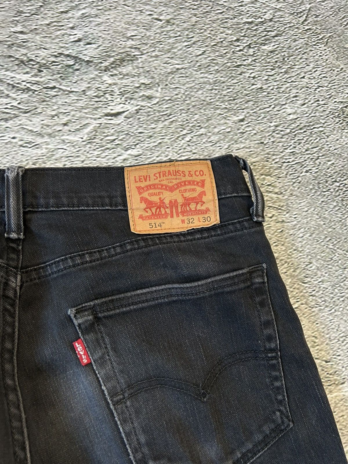 Levi's × Vintage Levi’s 514 vintage black jeans denim pants Size US 32 / EU 48 - 2 Thumbnail