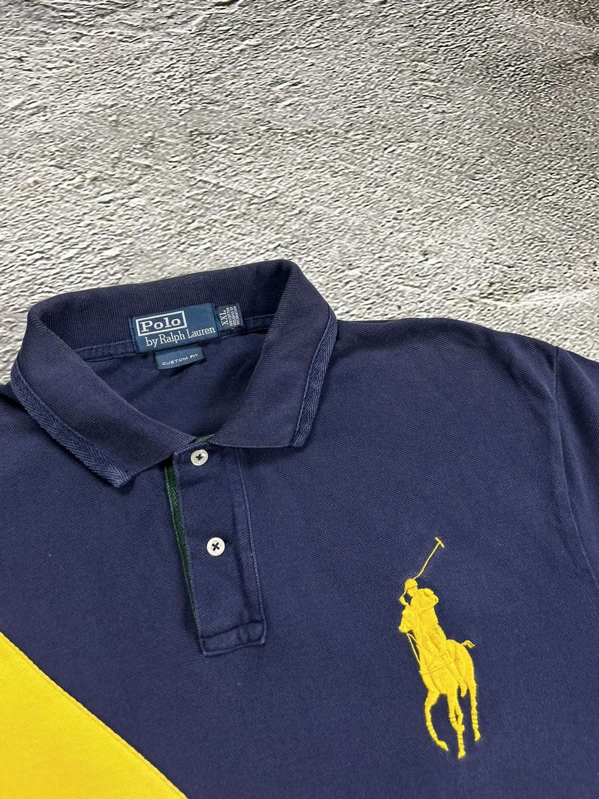 Polo Ralph Lauren × Ralph Lauren × Vintage Chief Keef Polo Ralph Lauren vintage navy big pony Size US XXL / EU 58 / 5 - 2 Thumbnail