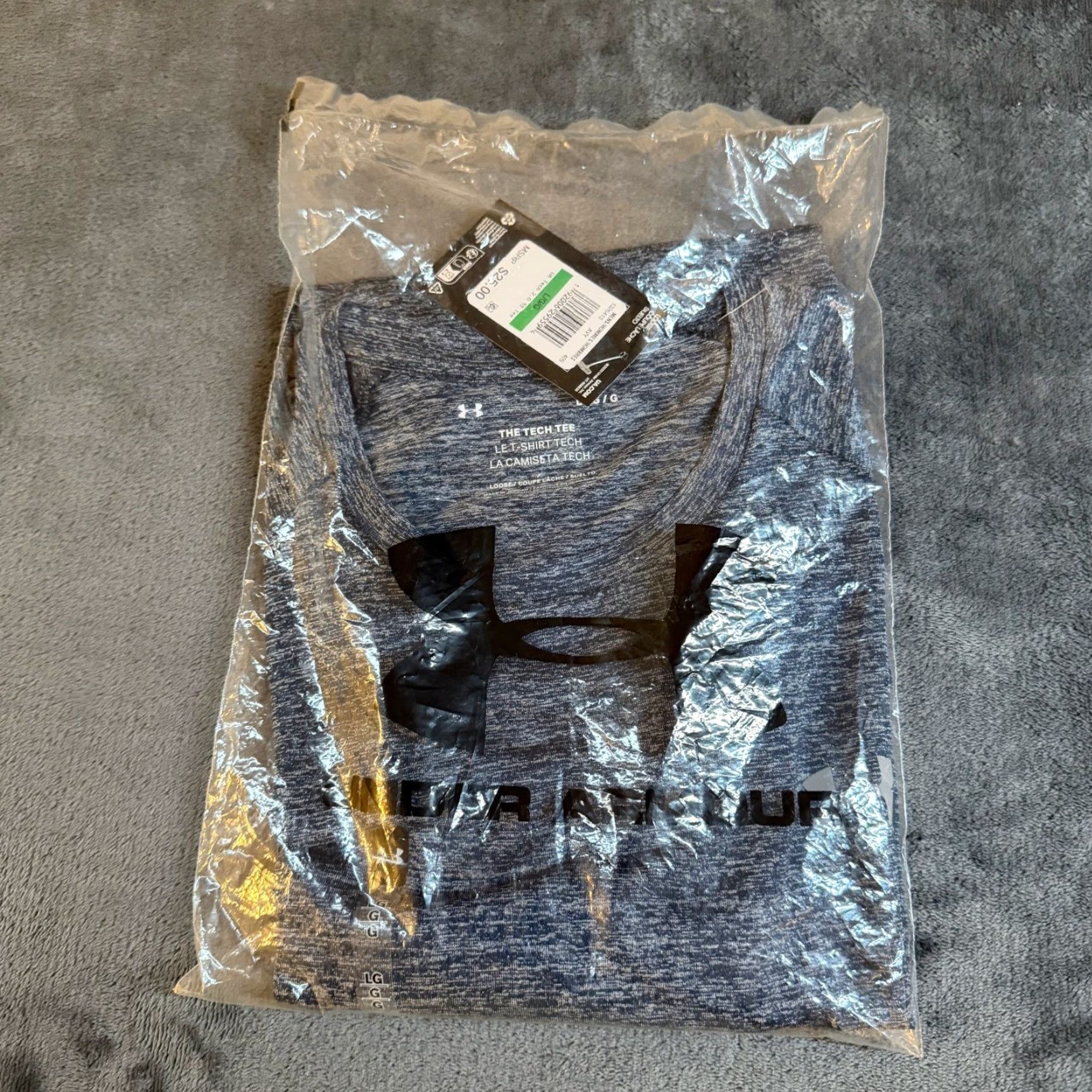 Under Armour Under Armour Tech T-Shirt Loose Fit Short Sleeve Heather Blue Mens Large NWT Size US L / EU 52-54 / 3 - 2 Thumbnail