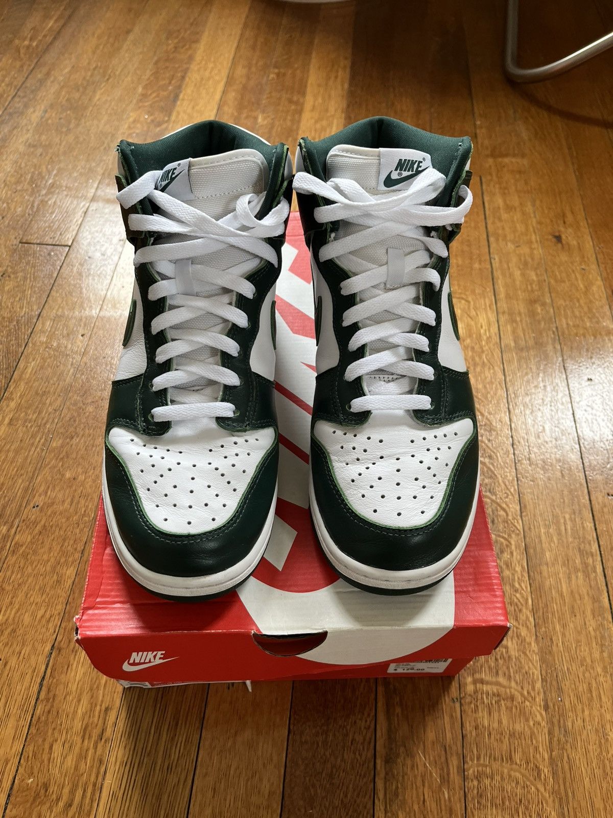 Nike Nike Dunk Hi SP Spartan Green 2020 Size US 9.5 / EU 42-43 - 3 Thumbnail