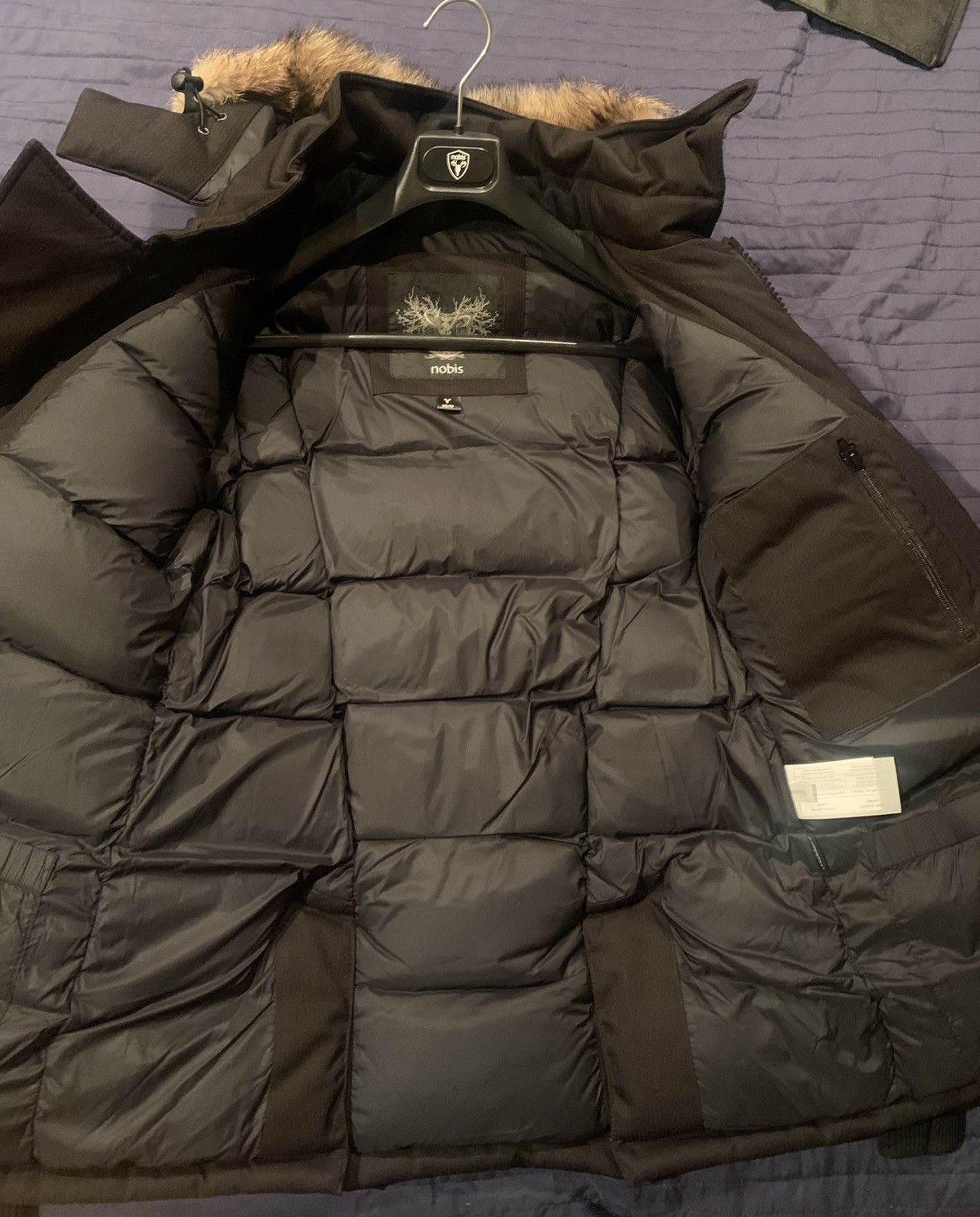 Nobis Brand New with Tags - Nobis Kato Men’s Peacoat- XS Black. Size US XS / EU 42 / 0 - 3 Thumbnail