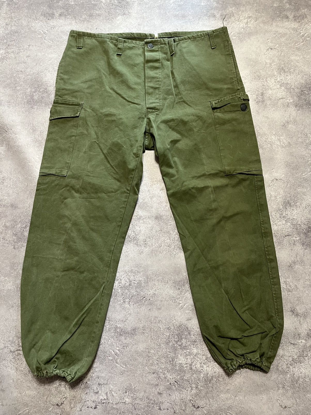 Vintage Vintage Austrian Firefighter Pants Workwear O. Breitfeld Size US 32 / EU 48 - 1 Thumbnail