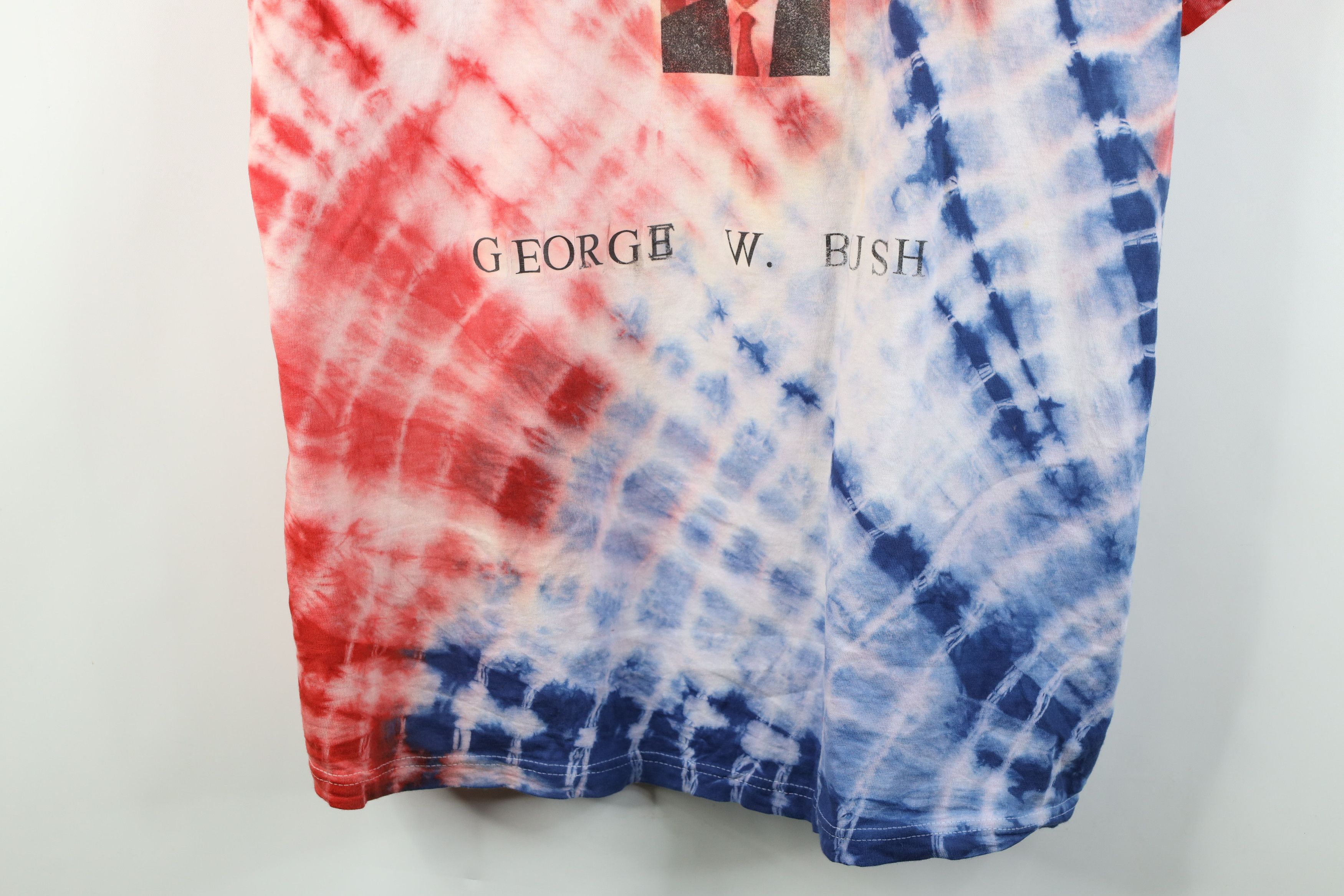 Vintage Vintage Vote For George Bush President Run T-Shirt Cotton Size US XXL / EU 58 / 5 - 3 Thumbnail