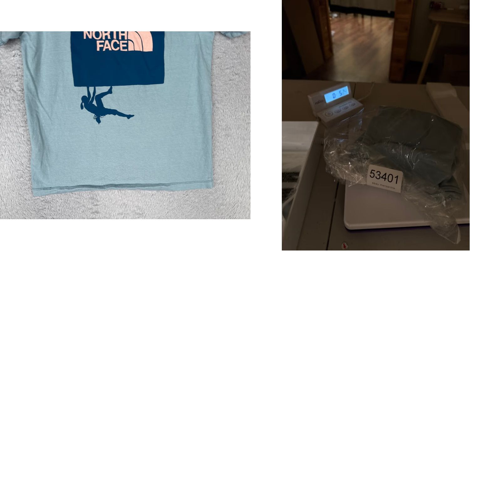 The North Face The North Face Shirt Women Small Blue 100% Cotton Hike Crew Short Sleeve READ Size S / US 4 / IT 40 - 10 Thumbnail