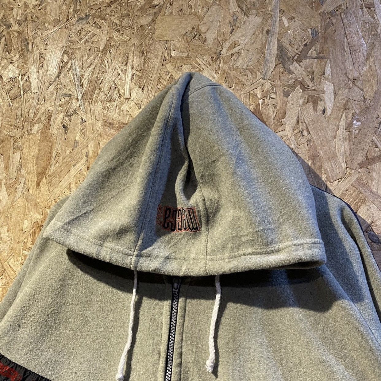Mecca × Vintage Mecca Usa Vintage Big Logo Embroidered Zipper Hoodies Size US XL / EU 56 / 4 - 3 Thumbnail