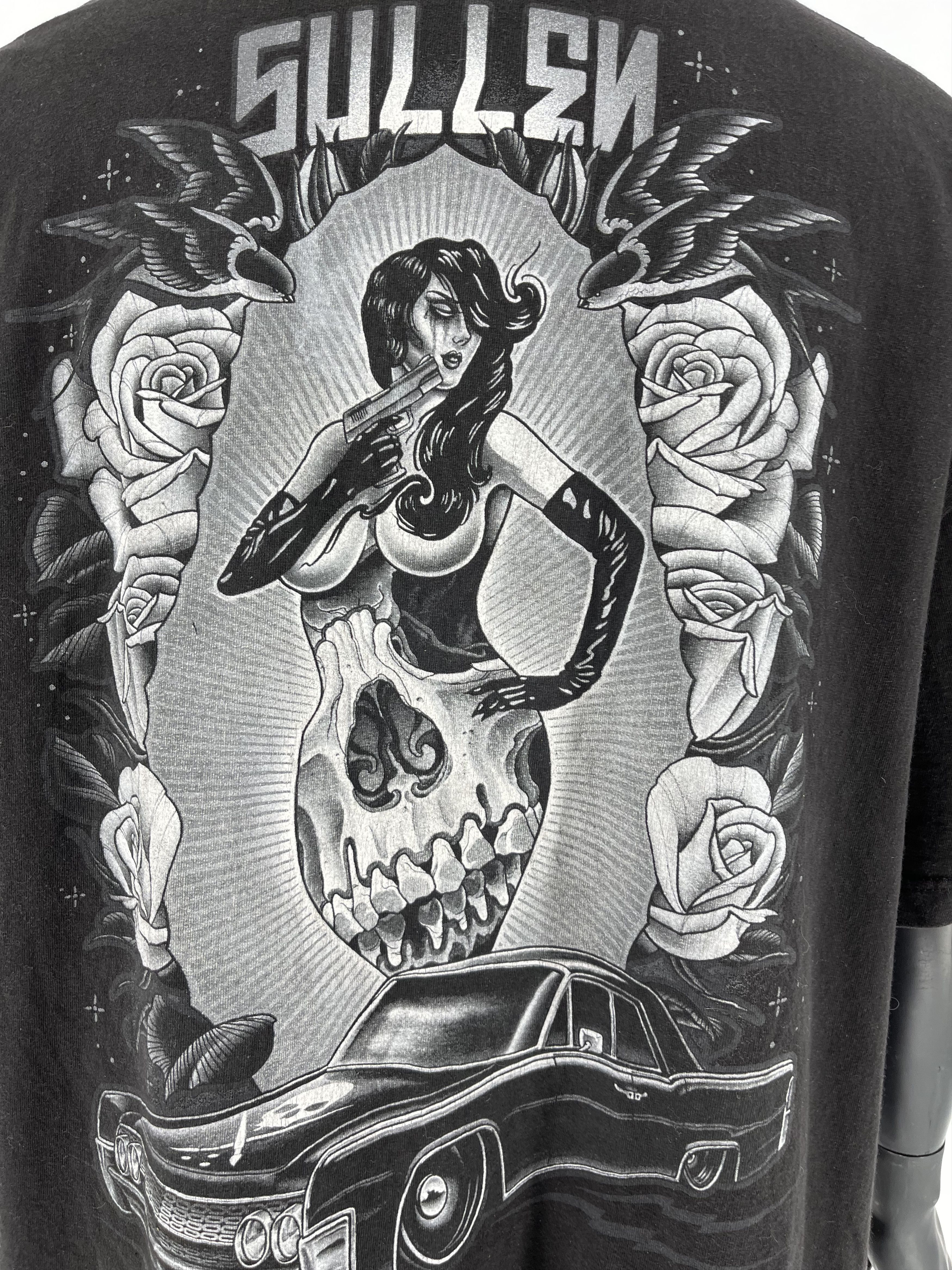 Band Tees × Vintage Vintage Sullen Skull T-shirt Sullen Big Size XXXL Size US XXL / EU 58 / 5 - 8 Thumbnail