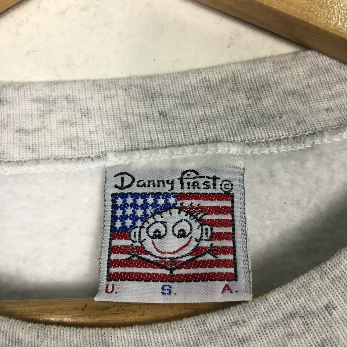 Vintage Danny First Vintage Made In USA sweatshirt Big Logo Medium Size US M / EU 48-50 / 2 - 11 Thumbnail