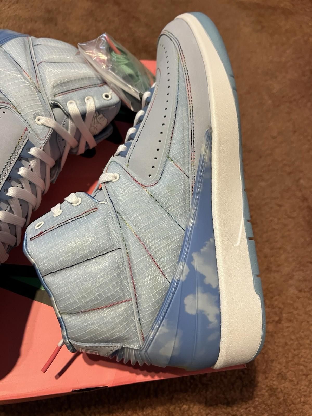 Nike Nike Air Jordan 2 Retro x J Balvin DQ7691-419 US10.5 Size US 10.5 / EU 43-44 - 3 Thumbnail