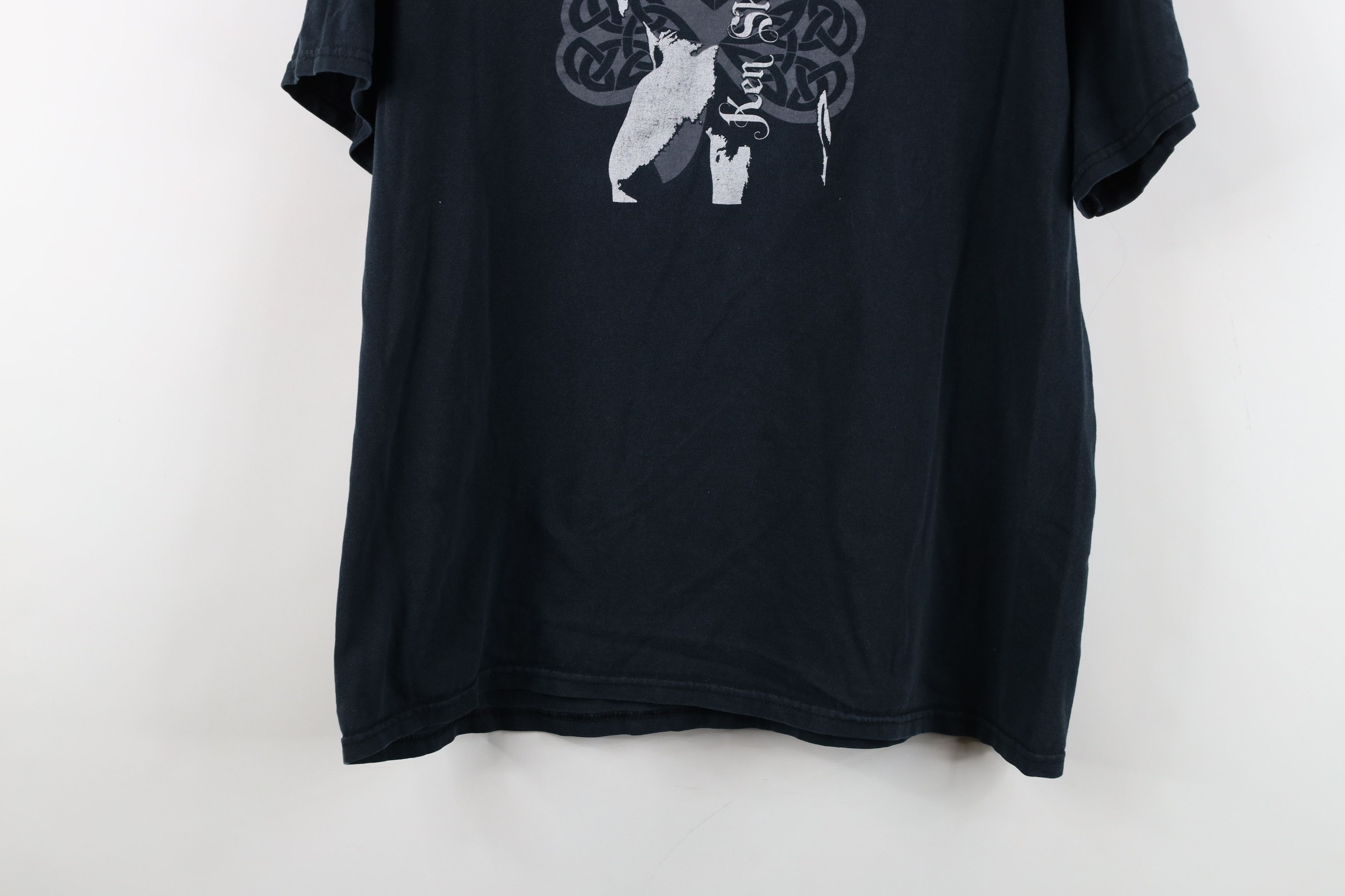 Vintage Vintage Y2K MMA Fighting Ken Shamrock Wanted T-Shirt Black Size L / US 10 / IT 46 - 14 Thumbnail