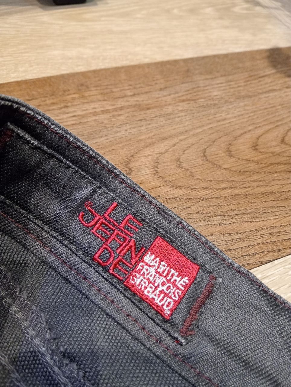 Marithe + Francois Girbaud LE JEAN DE MARITHE FRANCOIS GIRBAUD STRETCH DENIM PANTS Size US 34 / EU 50 - 8 Thumbnail