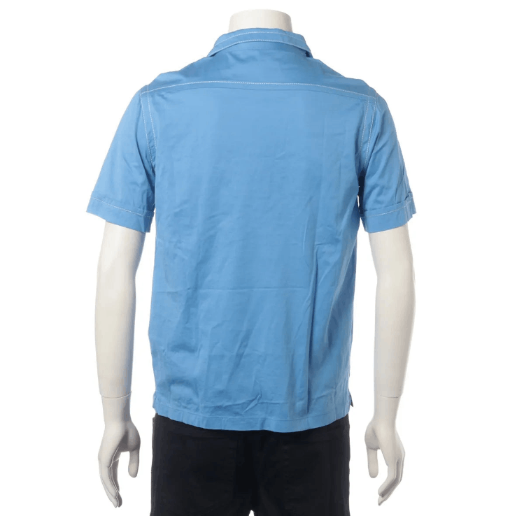 Prada Cotton Polo Shirt Size US M / EU 48-50 / 2 - 2 Thumbnail