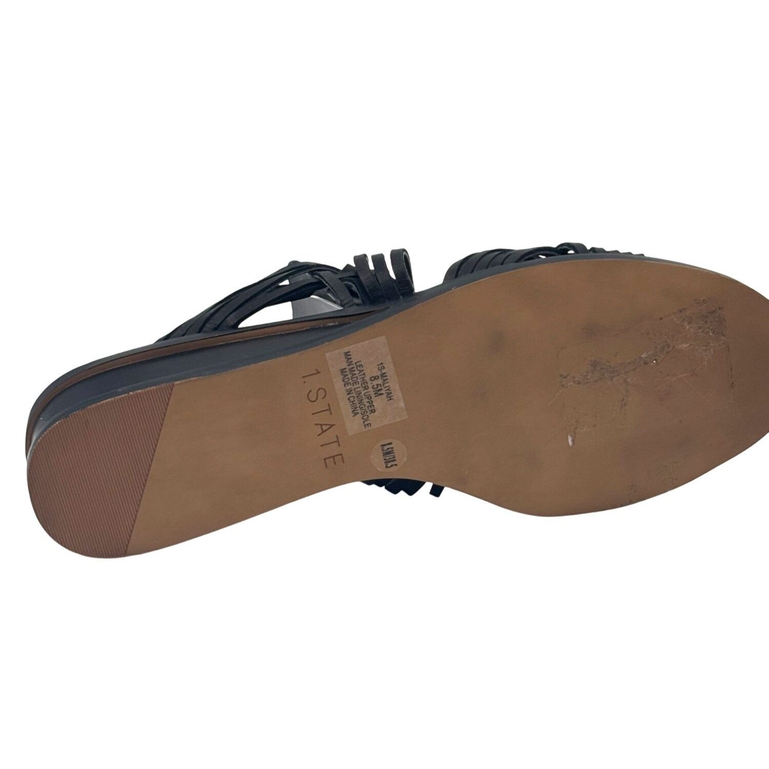 Other 1st STATE Maliyah Wedge Sandal , Black, 8.5 M – NO ANKLE STR Size US 8.5 / IT 38.5 - 6 Thumbnail
