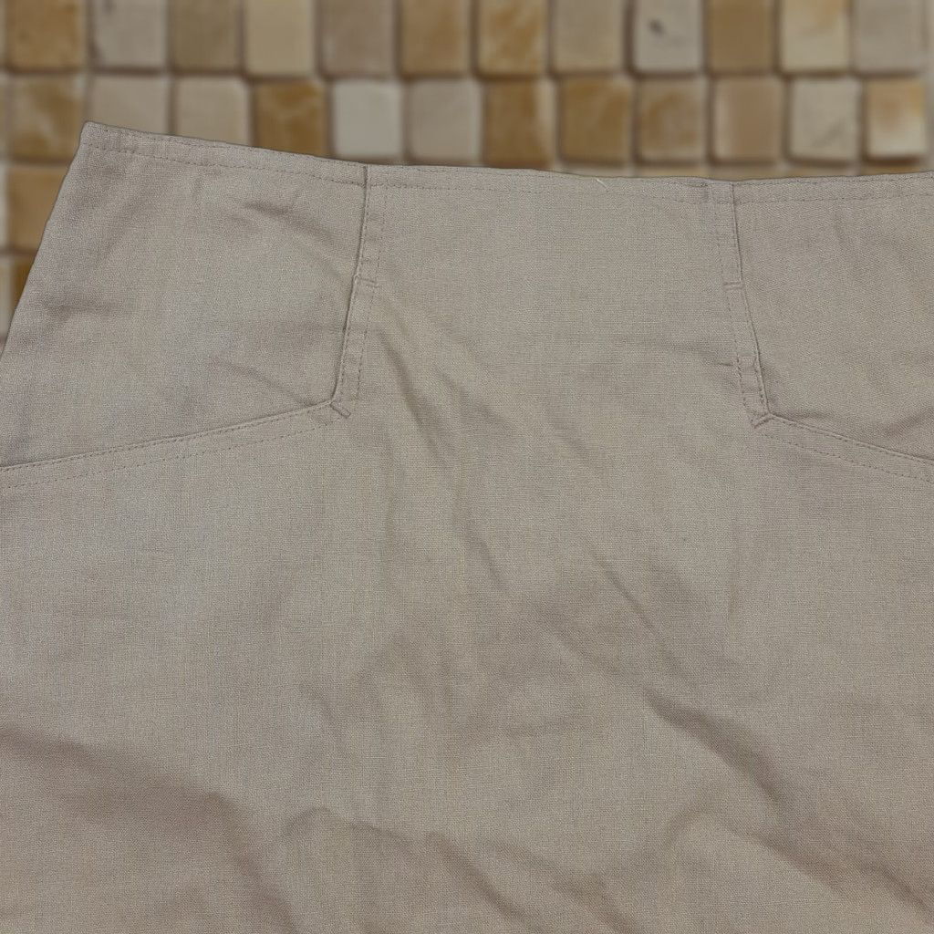 Vintage VINTAGE Gitano Skirt Womens 8 Brown Woven Pencil Knee Length 80s 90s Retro All Seasons Pockets Size 30" / US 8 / IT 44 - 1 Thumbnail