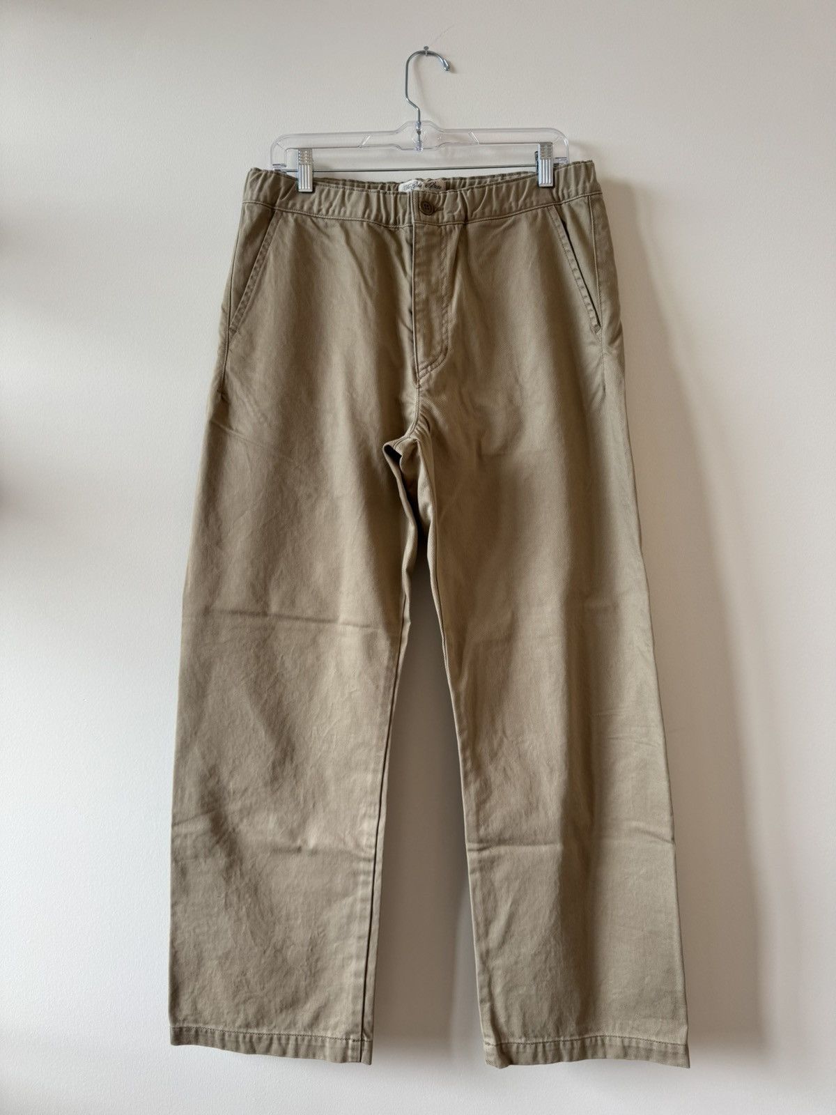 Remi Relief Remi Relief - Straight Cotton Canvas Trousers Size US 31 - 1 Thumbnail