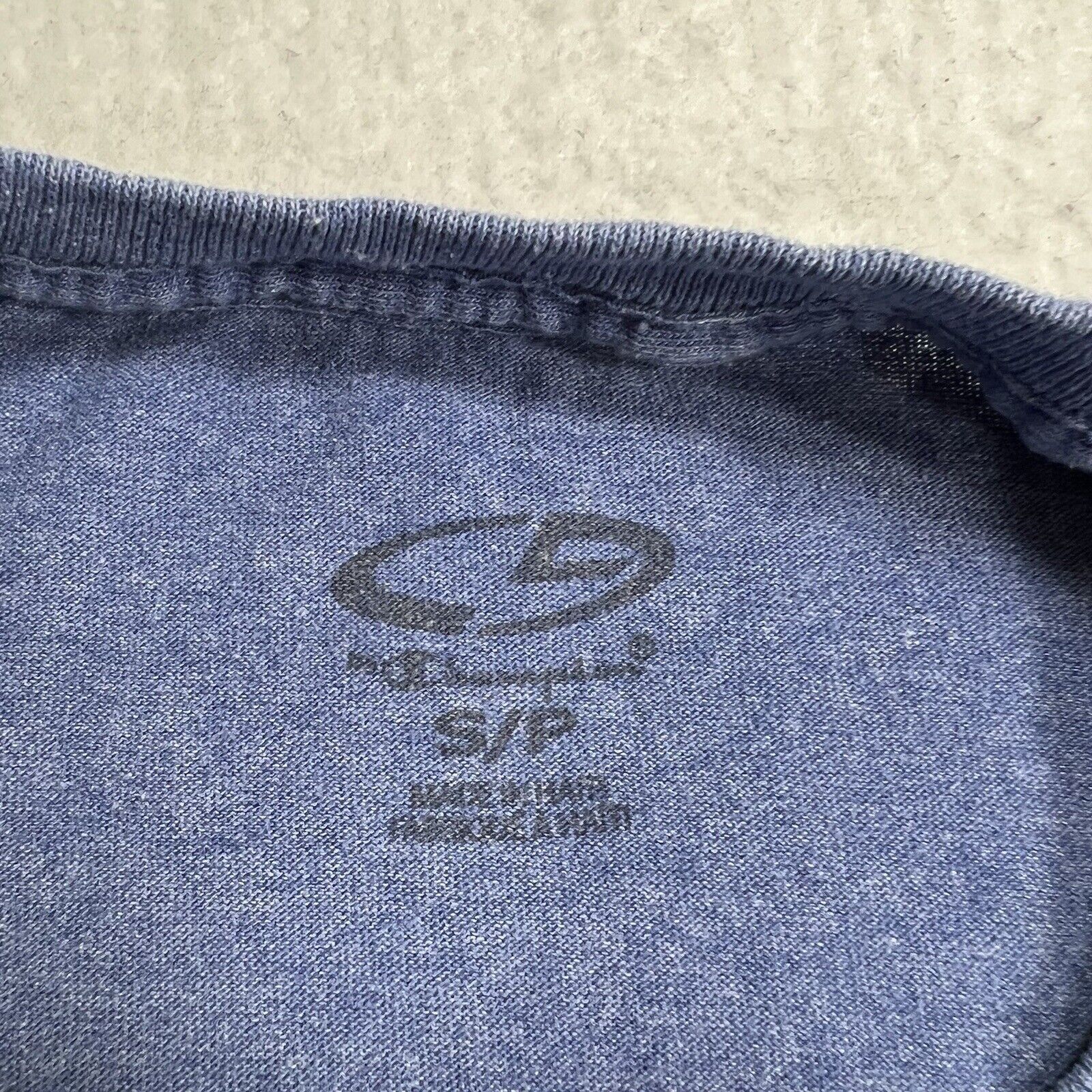 Champion Champion C9 Small Navy Blue Crew Neck Logo T Shirt Size US S / EU 44-46 / 1 - 3 Thumbnail