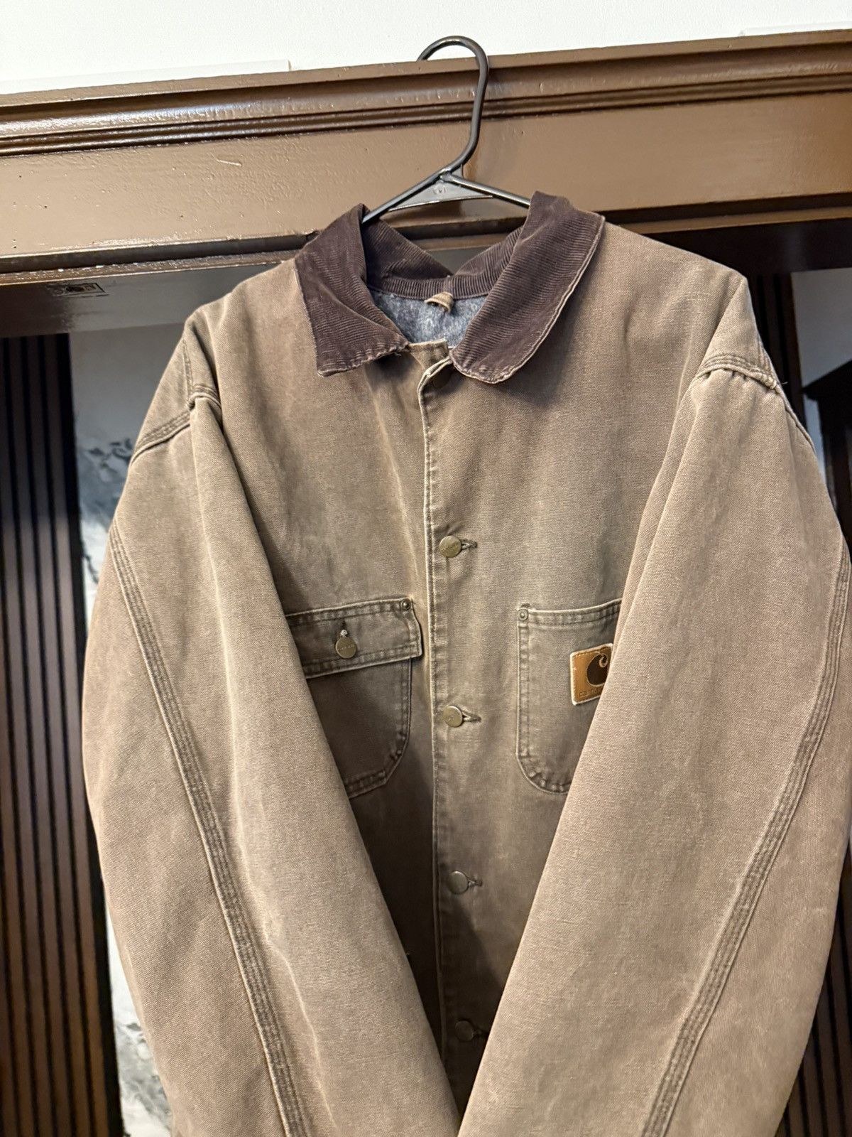 Carhartt Carhartt Chore Jacket Canvas 90s Vintage Size US XL / EU 56 / 4 - 5 Thumbnail