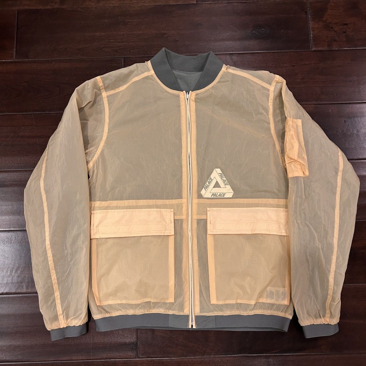 Palace Palace Reversible Overlay Bomber Green Size US M / EU 48-50 / 2 - 2 Thumbnail