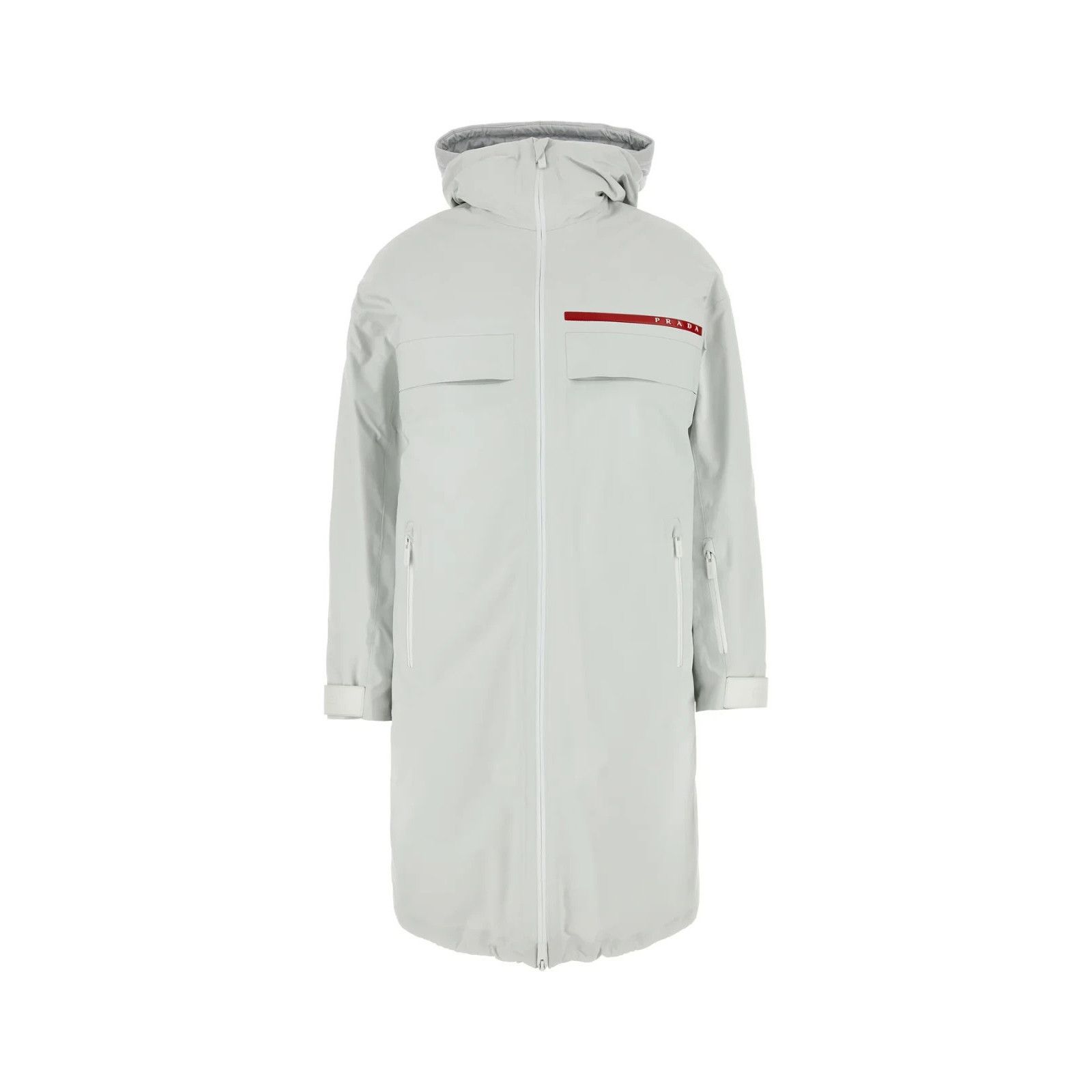Prada PRADA Chalk Re-Nylon Padded Jacket New And Authentic (Women' Size M / US 6-8 / IT 42-44 - 1 Thumbnail