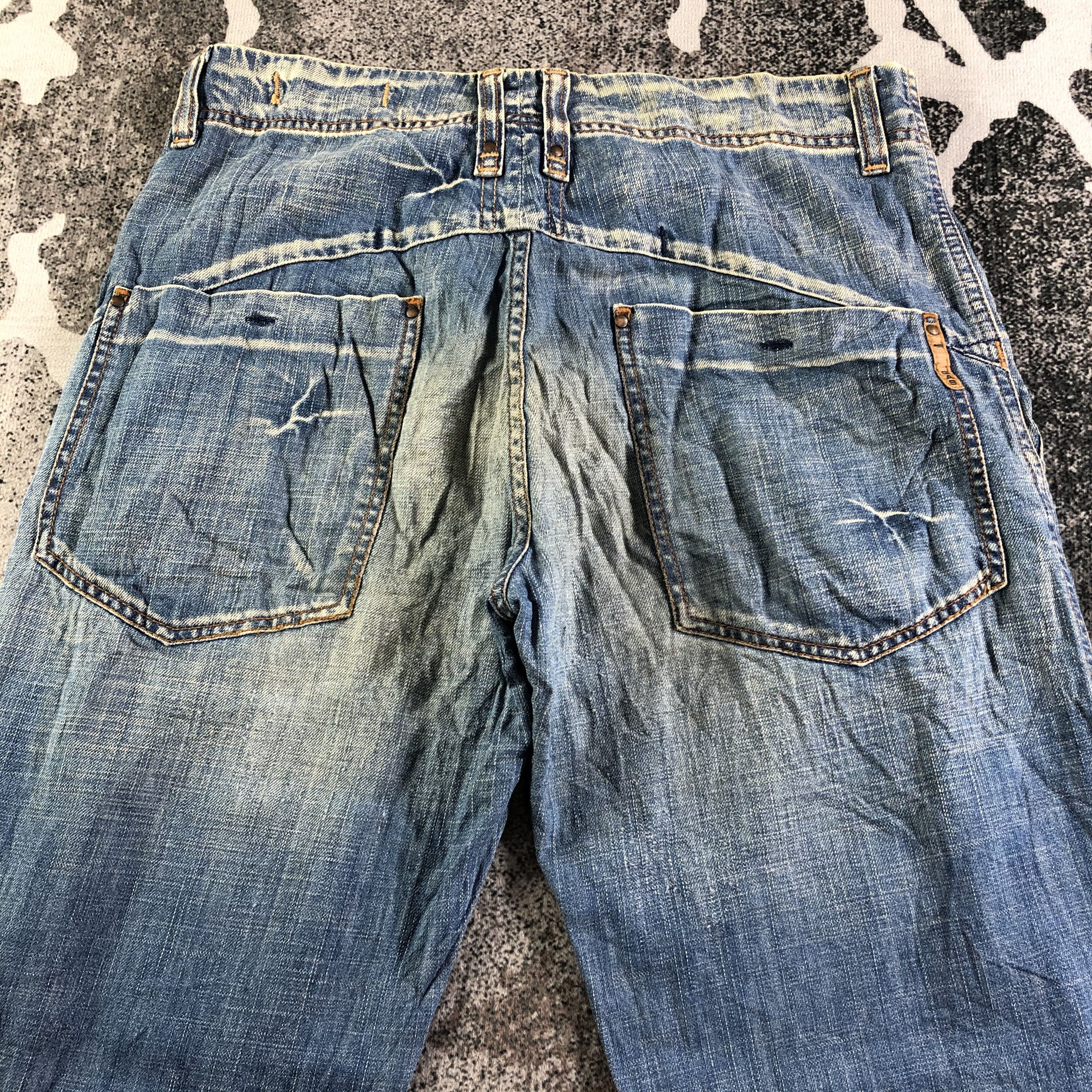GAS Vintage Gas Jeans Baggy Denim KJ3117 Size US 30 / EU 46 - 4 Thumbnail