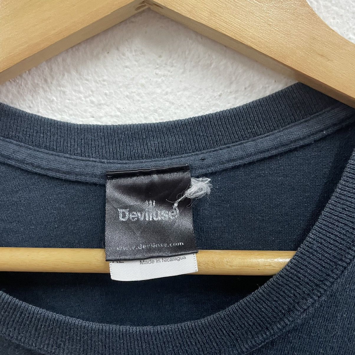 Japanese Brand × Vintage 🔥🇯🇵Vintage Deviluse Big Logo Spellout Streetwear Tee Size US XL / EU 56 / 4 - 6 Thumbnail