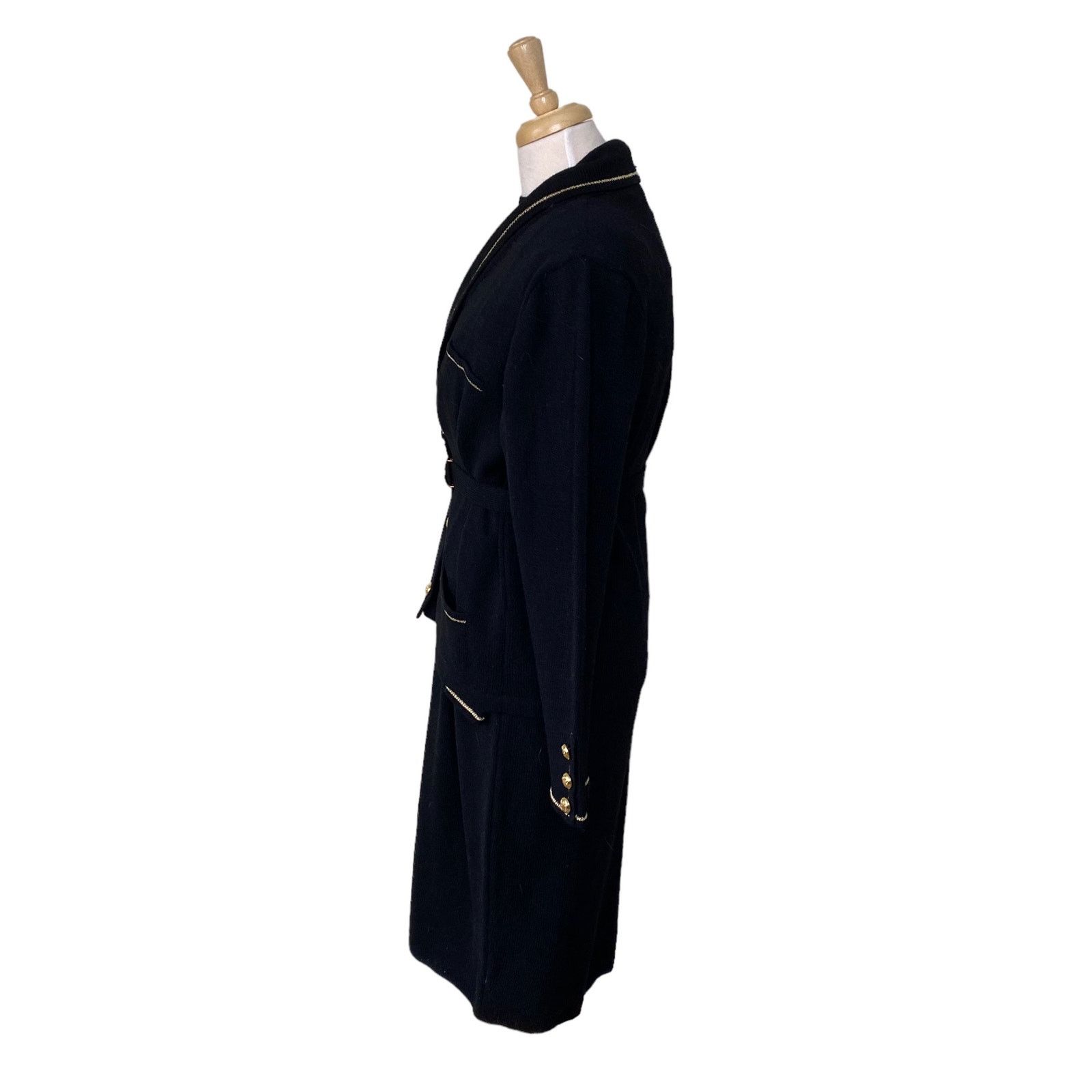 Other DON SAYRES Wellmore Vintage 80s Wool Dress Blazer Suit Set Size L / US 10 / IT 46 - 13 Thumbnail