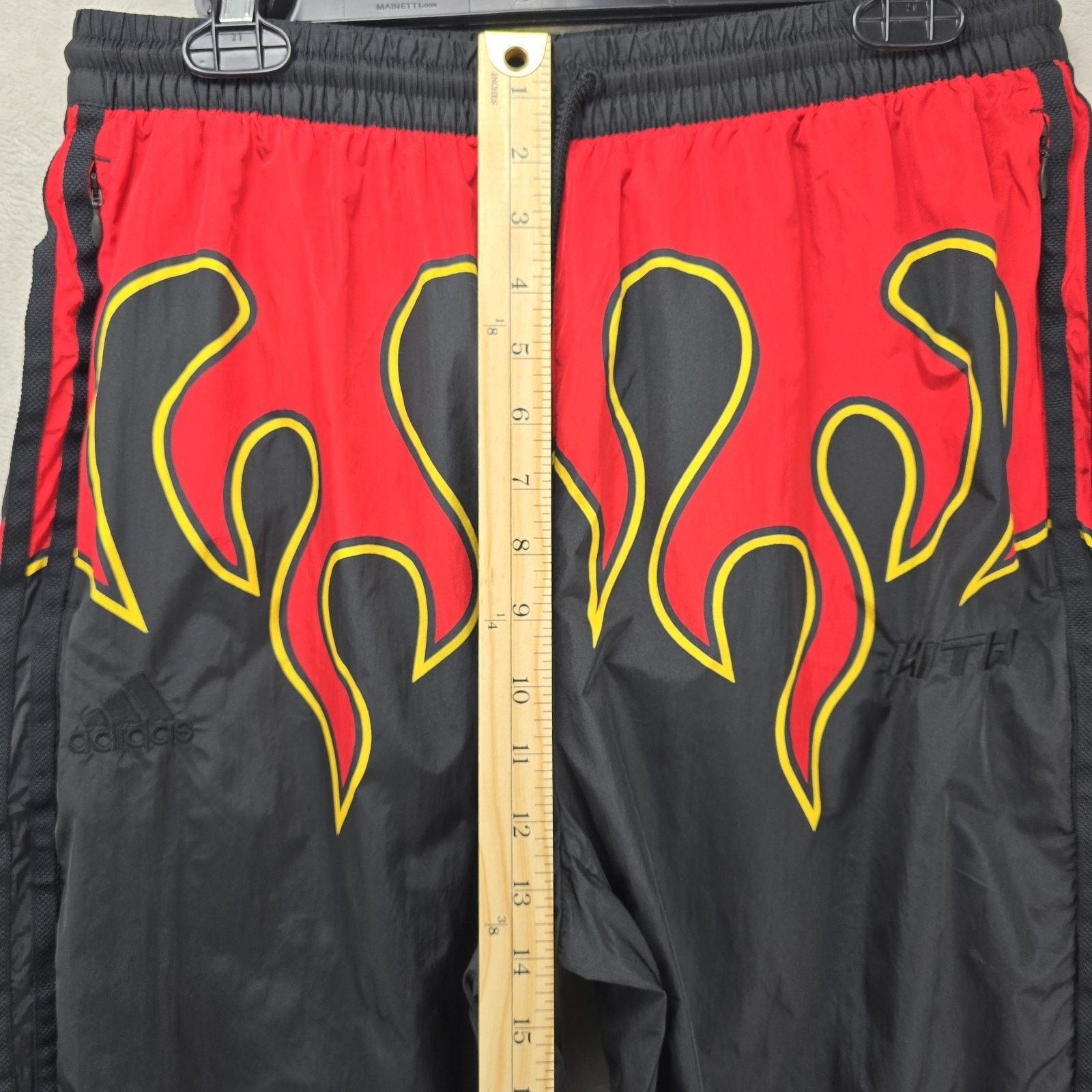 Adidas Kith x adidas Football Flame Pant Stadium Medium Windbreaker Size US 30 / EU 46 - 20 Thumbnail