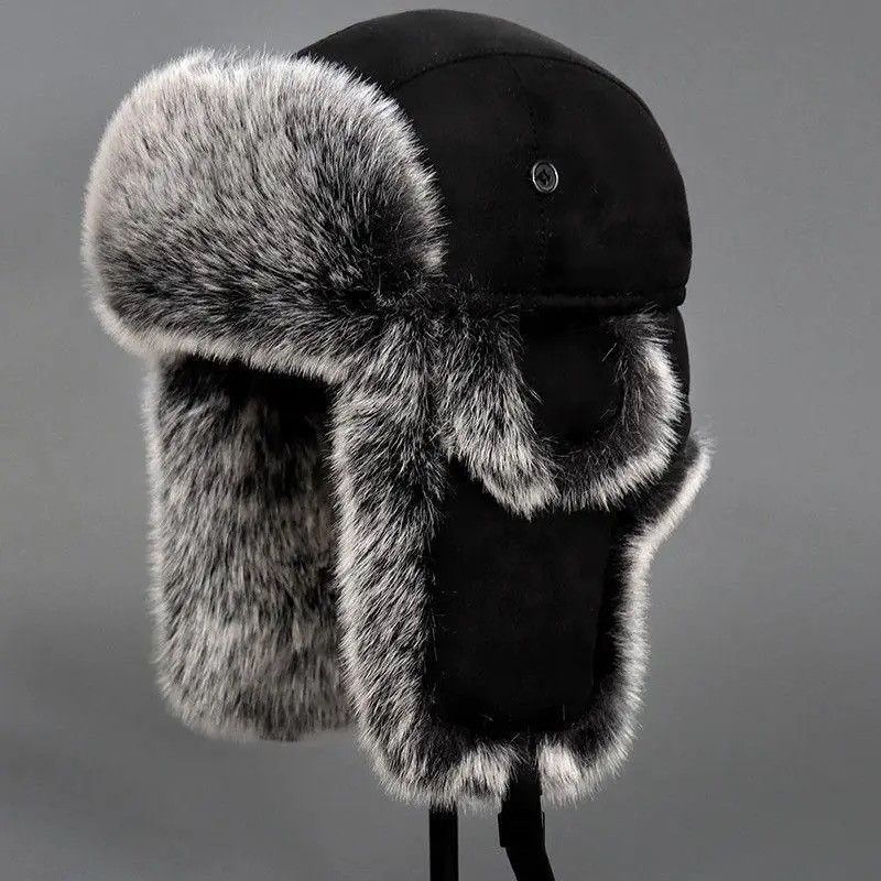 Other Winter Plush Bomber Hats Warm Snow Bonnet Earflap Hats Size ONE SIZE - 1 Thumbnail