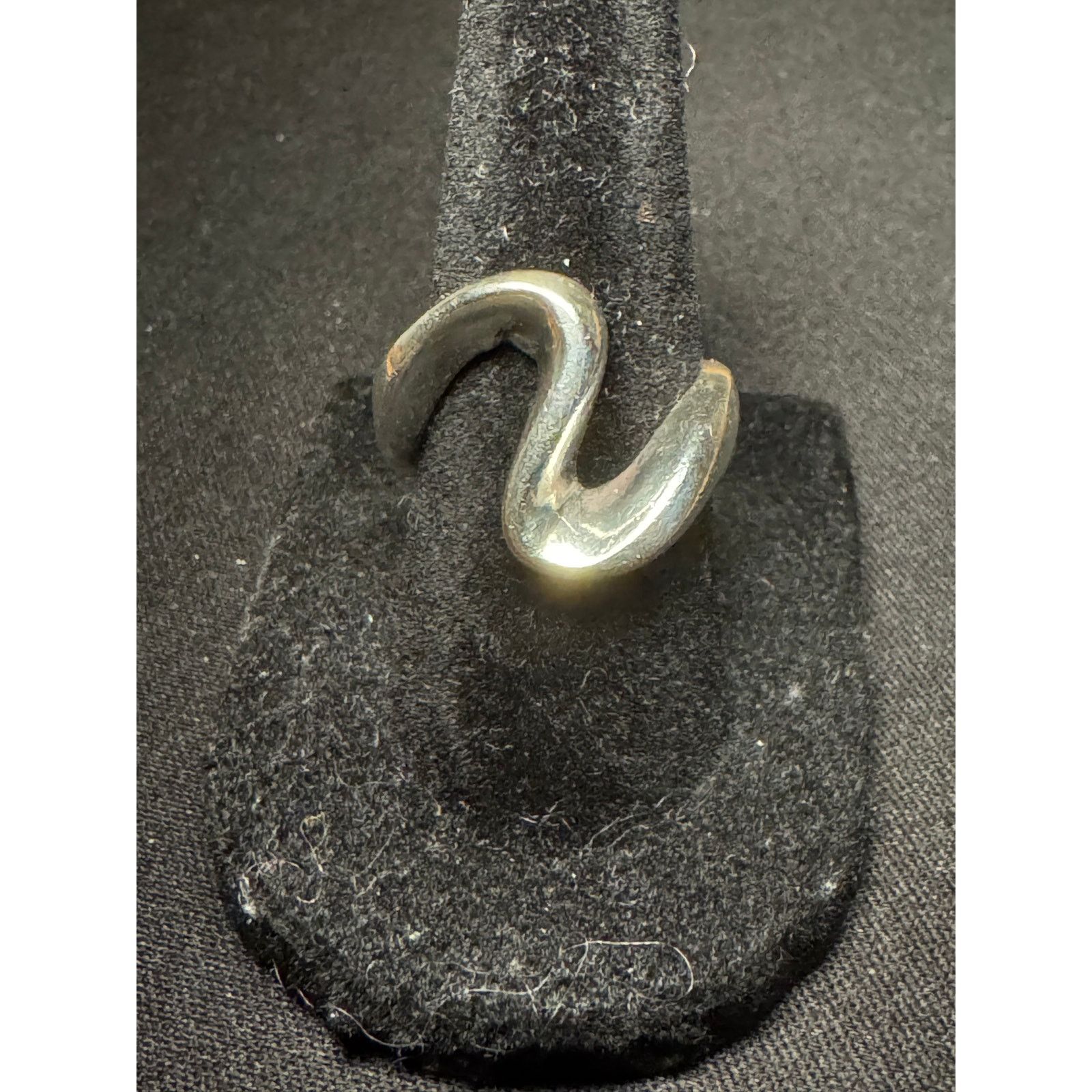 Other 925 Silver Mexico Modernist Sculptured Wave Ring 7g Size 6.5 Size ONE SIZE - 1 Thumbnail