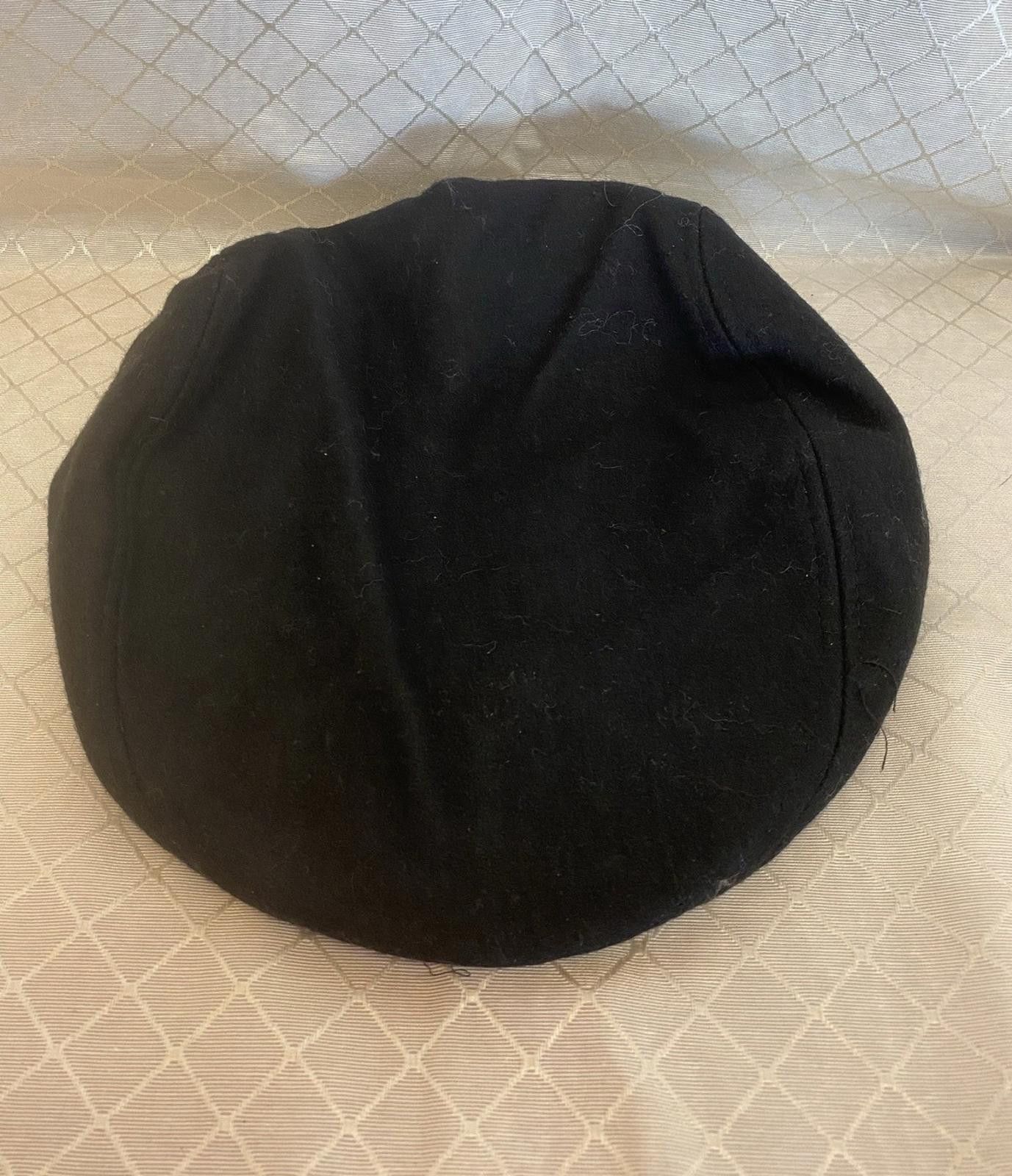 The Unbranded Brand Unbranded Newsboy Cap Hat Black Size S/M Size ONE SIZE - 1 Thumbnail