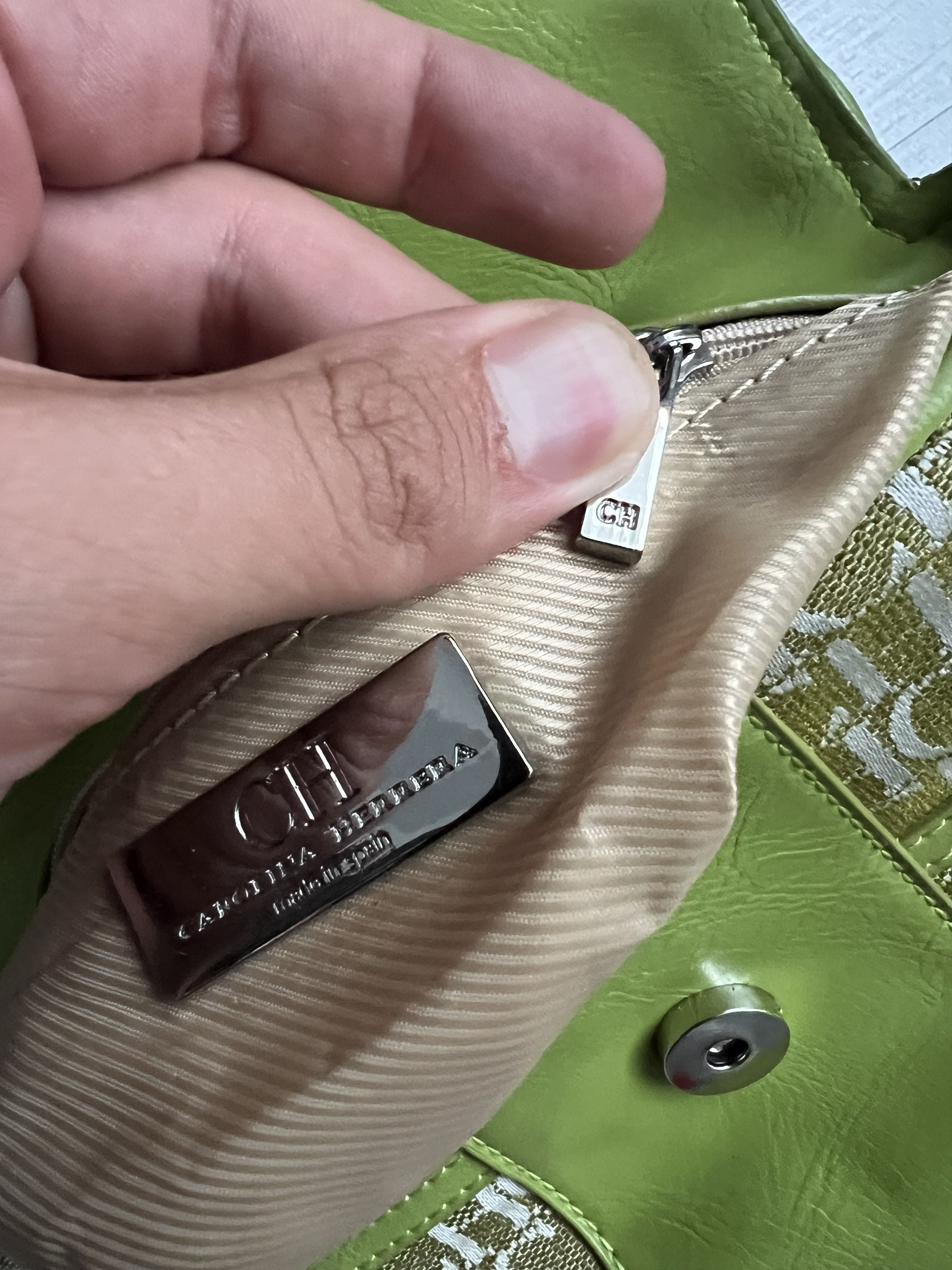 Carolina Herrera 2000s Carolina Herrera cloth Baguette Bag Size ONE SIZE - 5 Thumbnail