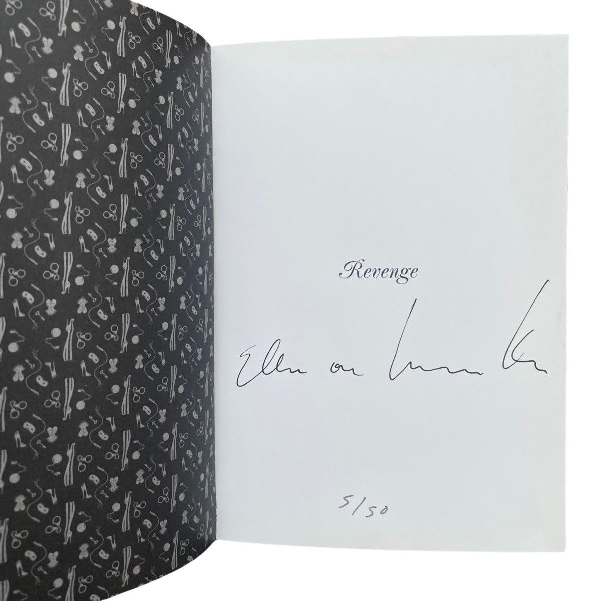 Designer × Vintage Ellen von Unwerth Revenge Book Signed Limited Edition 5/50 Size ONE SIZE - 3 Thumbnail