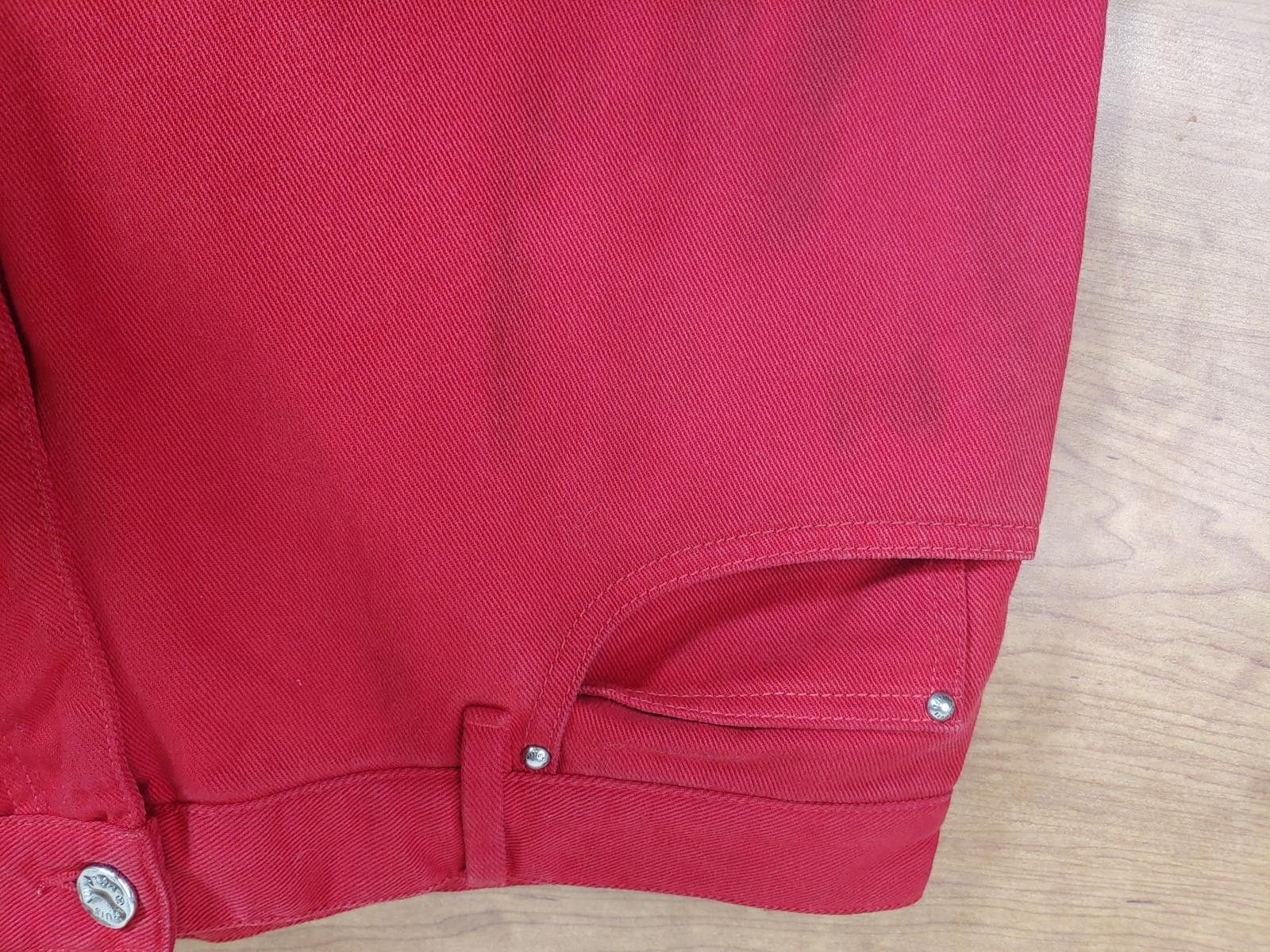 Louis Vuitton Louis Vuitton Monogram Boreal Evening Jeans in Black/Red Size US 34 / EU 50 - 8 Thumbnail