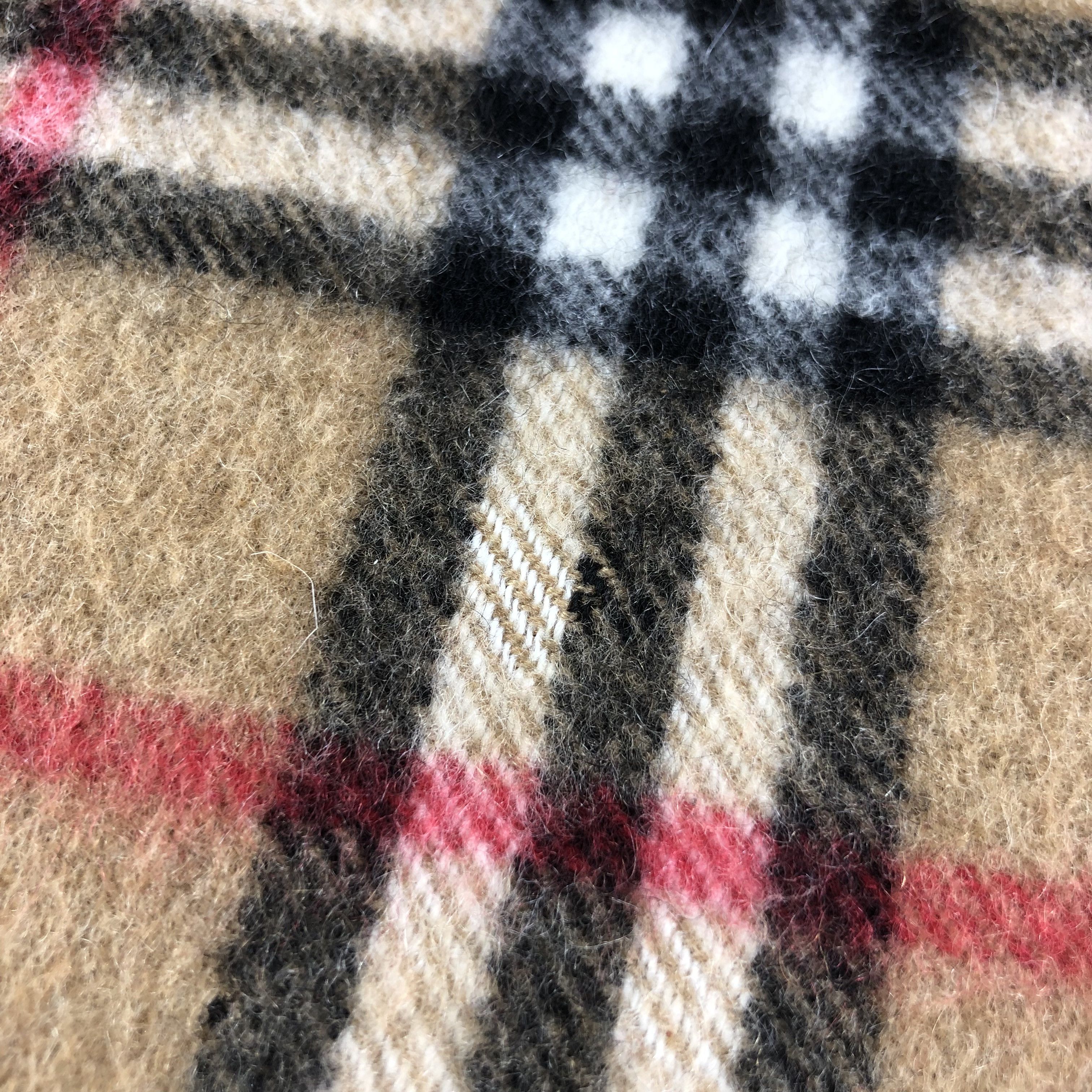 Burberry Burberrys Tan Nova Check Cashmere Scarf Muffler V1530 Size ONE SIZE - 8 Thumbnail