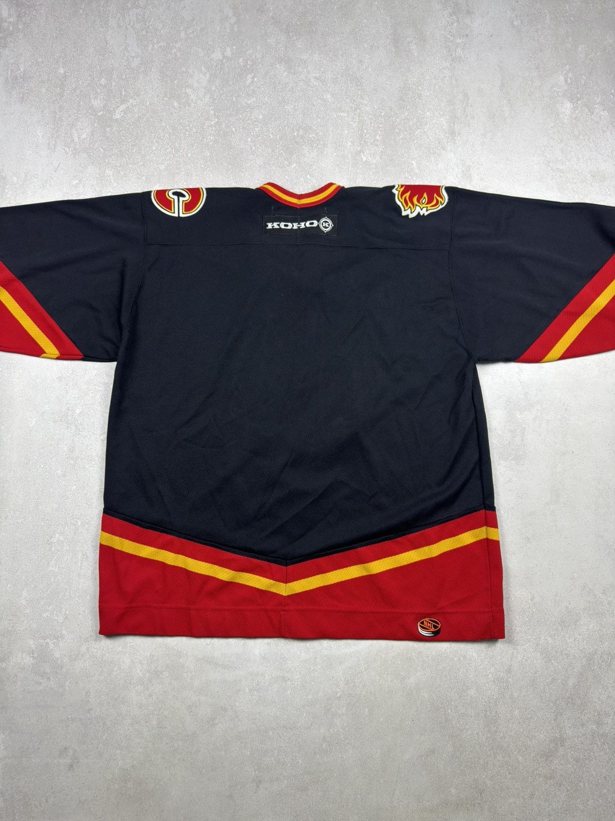 NHL Vintage 90s NHL Calgary Flames Koho Hockey Jersey Horse Logo Size US XL / EU 56 / 4 - 14 Thumbnail