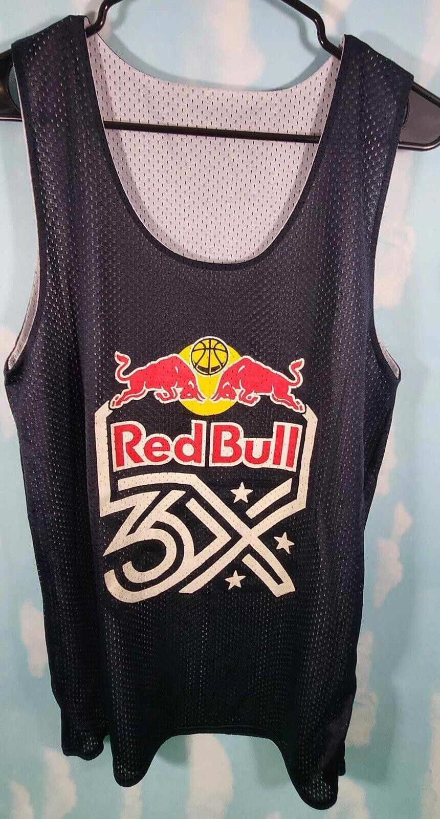 Red Bull Red Bull 3X Basketball Jersey Performance Athletic Tank Top Size ONE SIZE - 1 Thumbnail