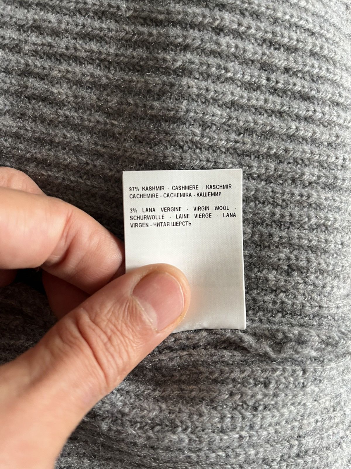 Gran Sasso Cashmere Zip Up Size US XL / EU 56 / 4 - 6 Thumbnail