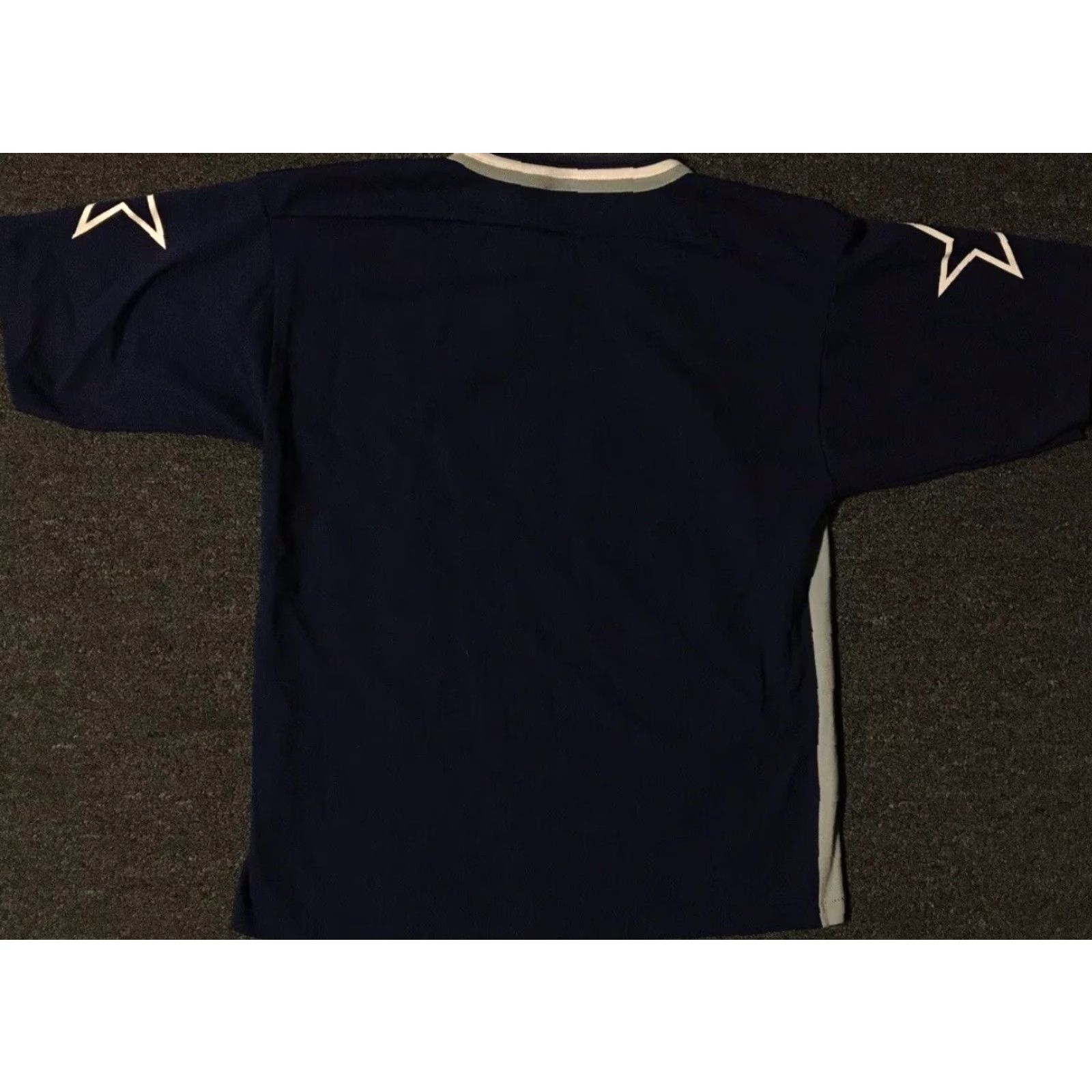NFL VINTAGE 90s Dallas Cowboys Jersey Shirt S Blue Football NFL Grunge 80s Single Stitch T-Shirt Mens Size S Size US S / EU 44-46 / 1 - 5 Thumbnail