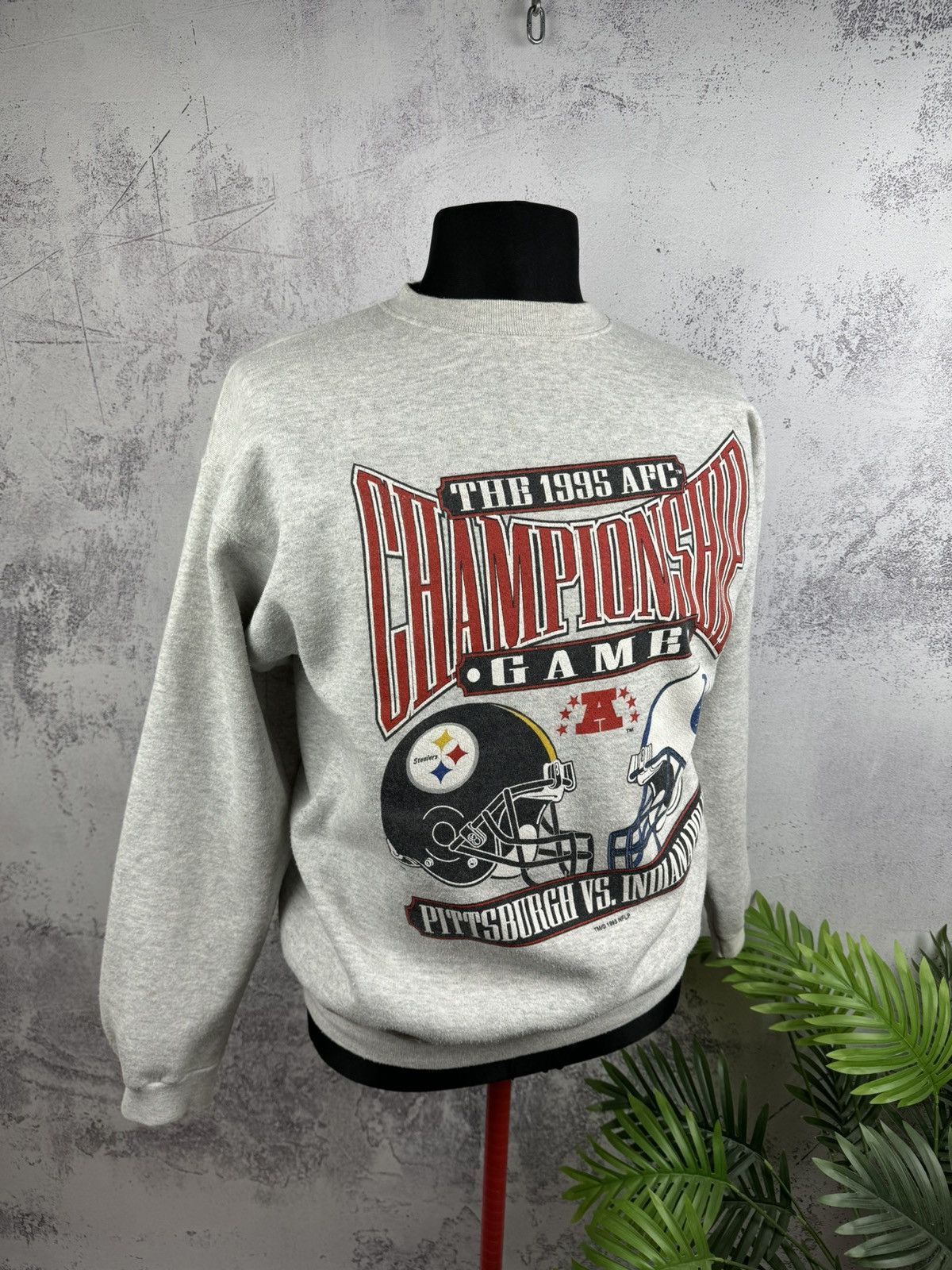 Other Vintage Sweatshirt 1995 Championship Pittsburg Indianapolis Size US L / EU 52-54 / 3 - 3 Thumbnail
